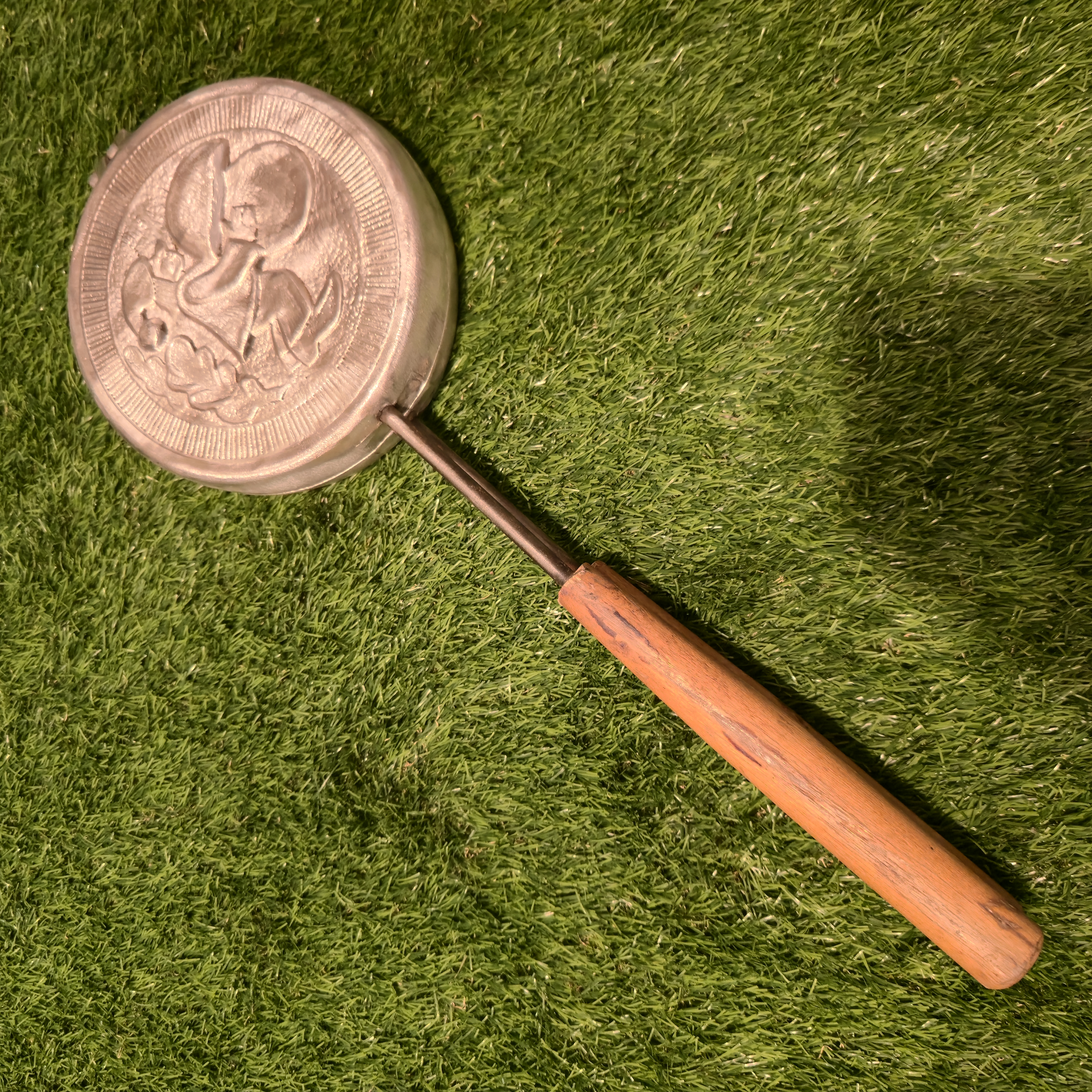 Senovinė grybukų keptuvė