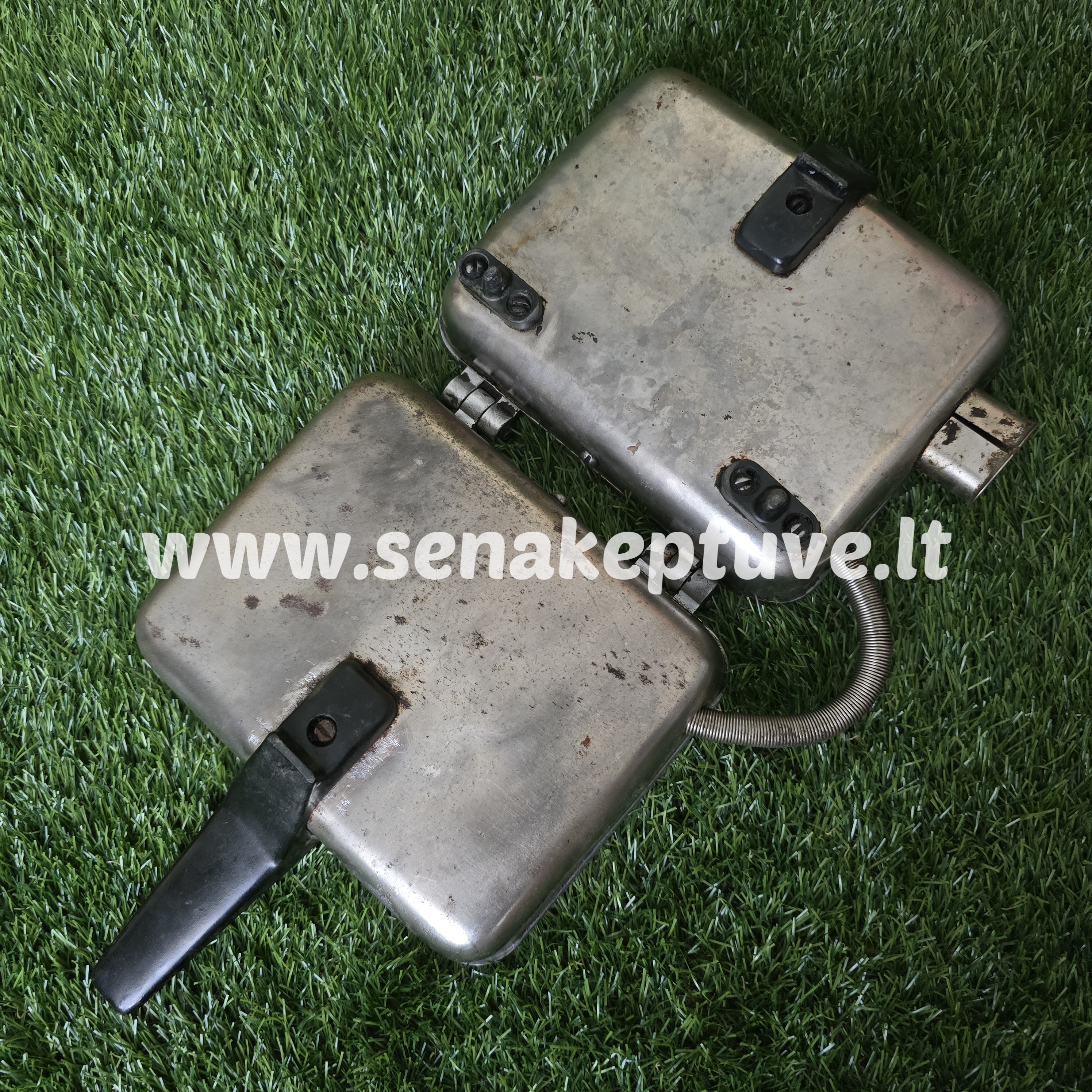 Senovinė elektrinė vaflinė su laidu (nėra apatinės rankenos)