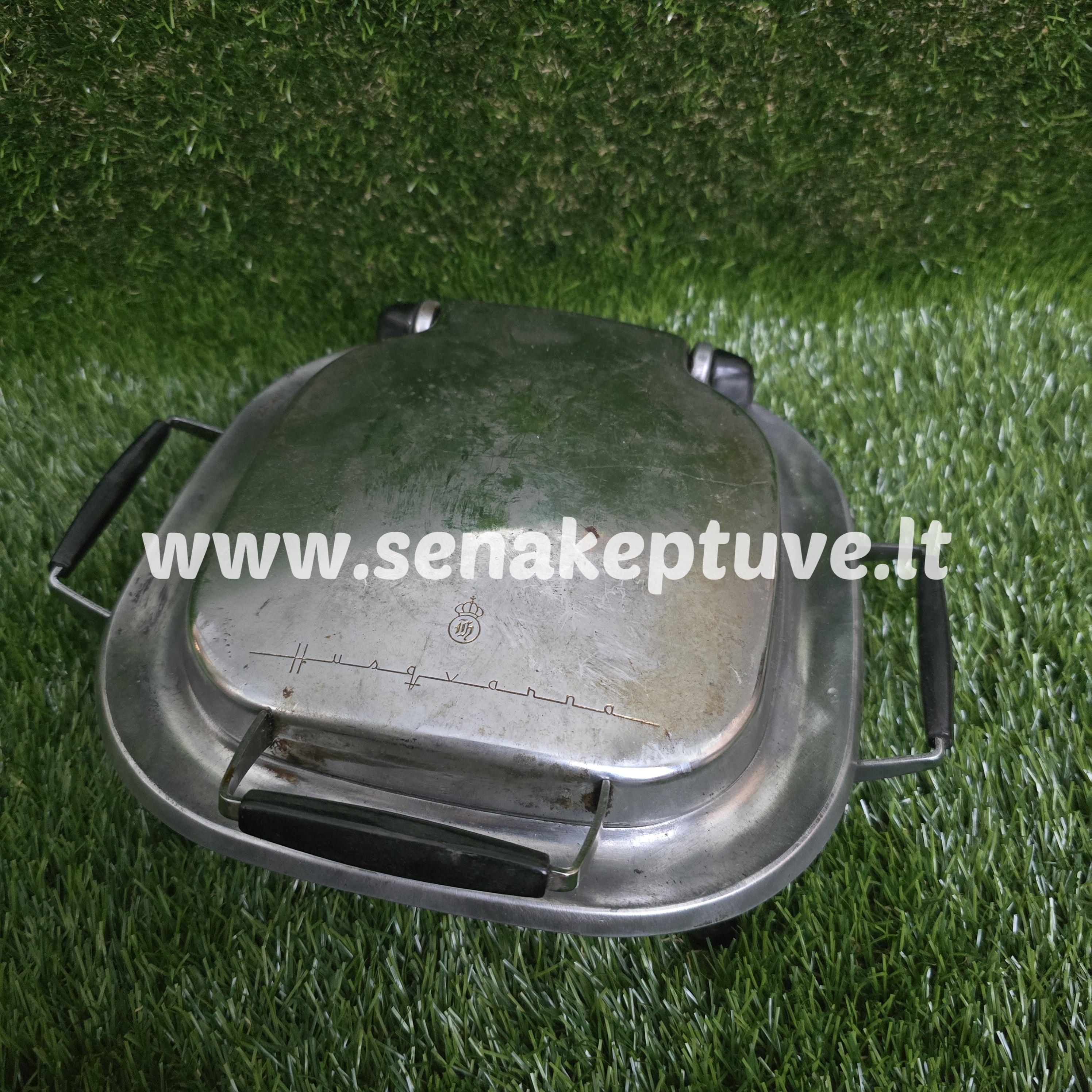 Senovinė elektrinė čirvinių blynų keptuvė Husqvarna su laidu