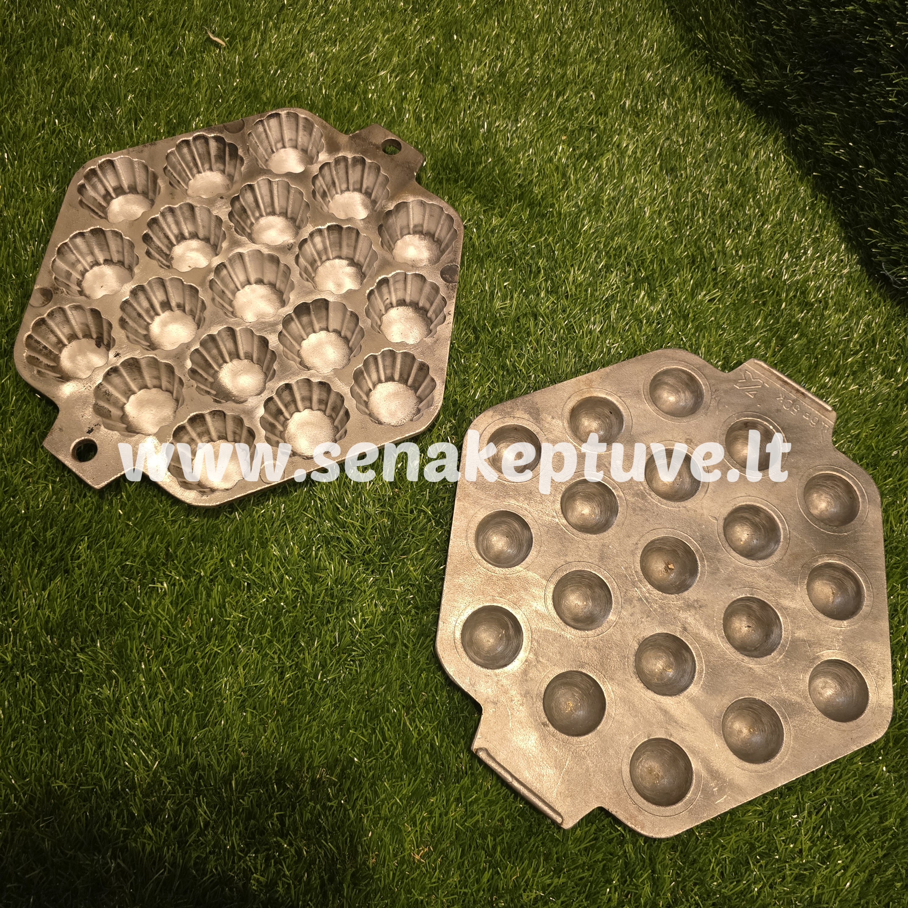 Krepšelių kepimo forma su dangčiu