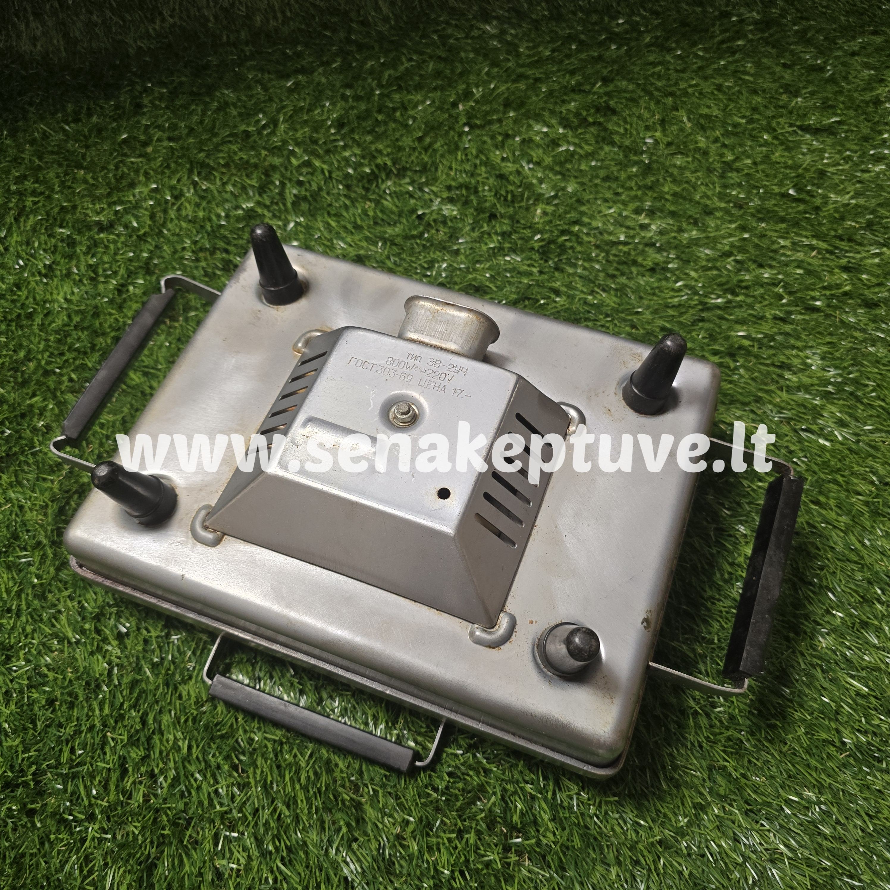 Senovinė elektrinė vaflinė su laidu ploniems vafliams