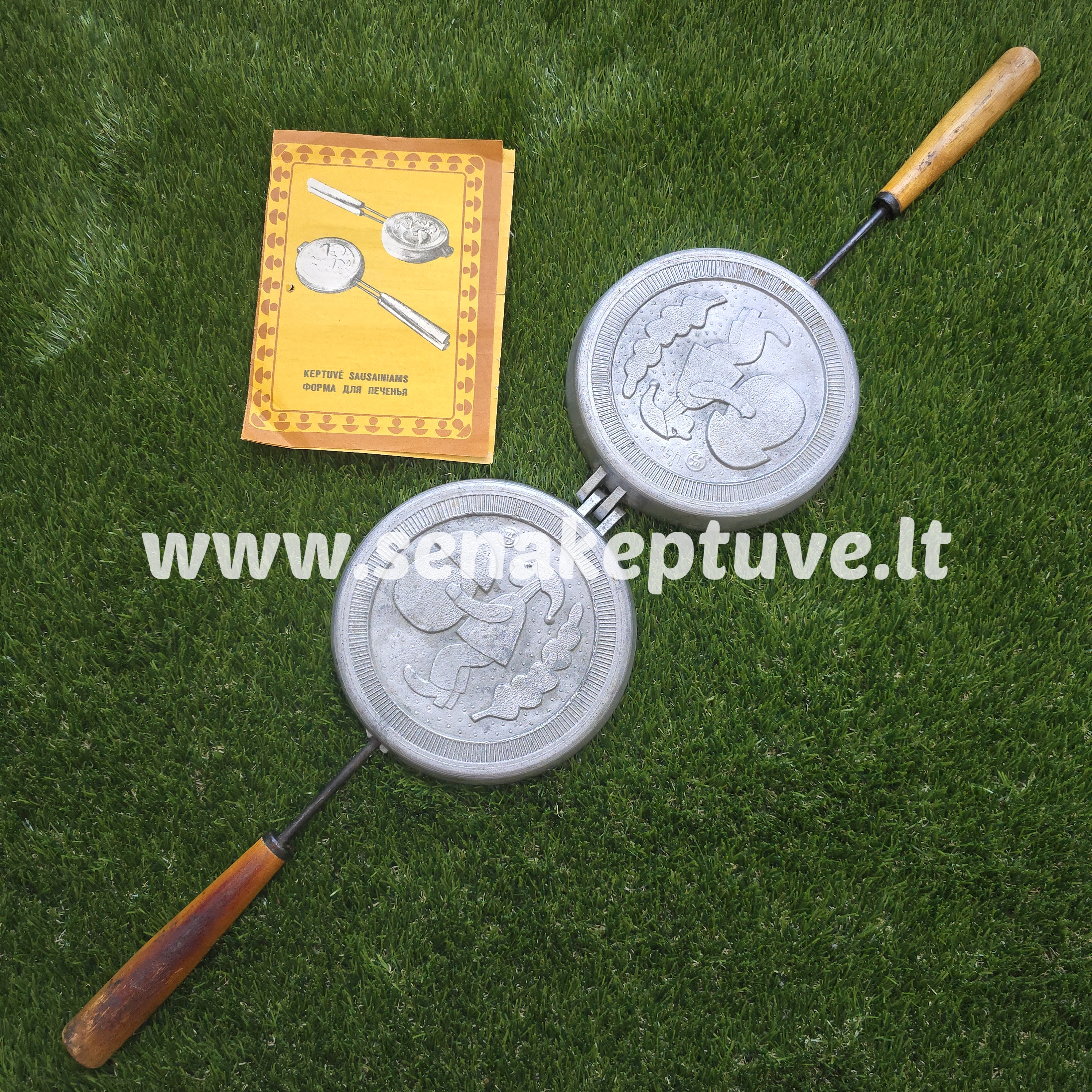 Senovinė grybukų keptuvė su originaliu receptu