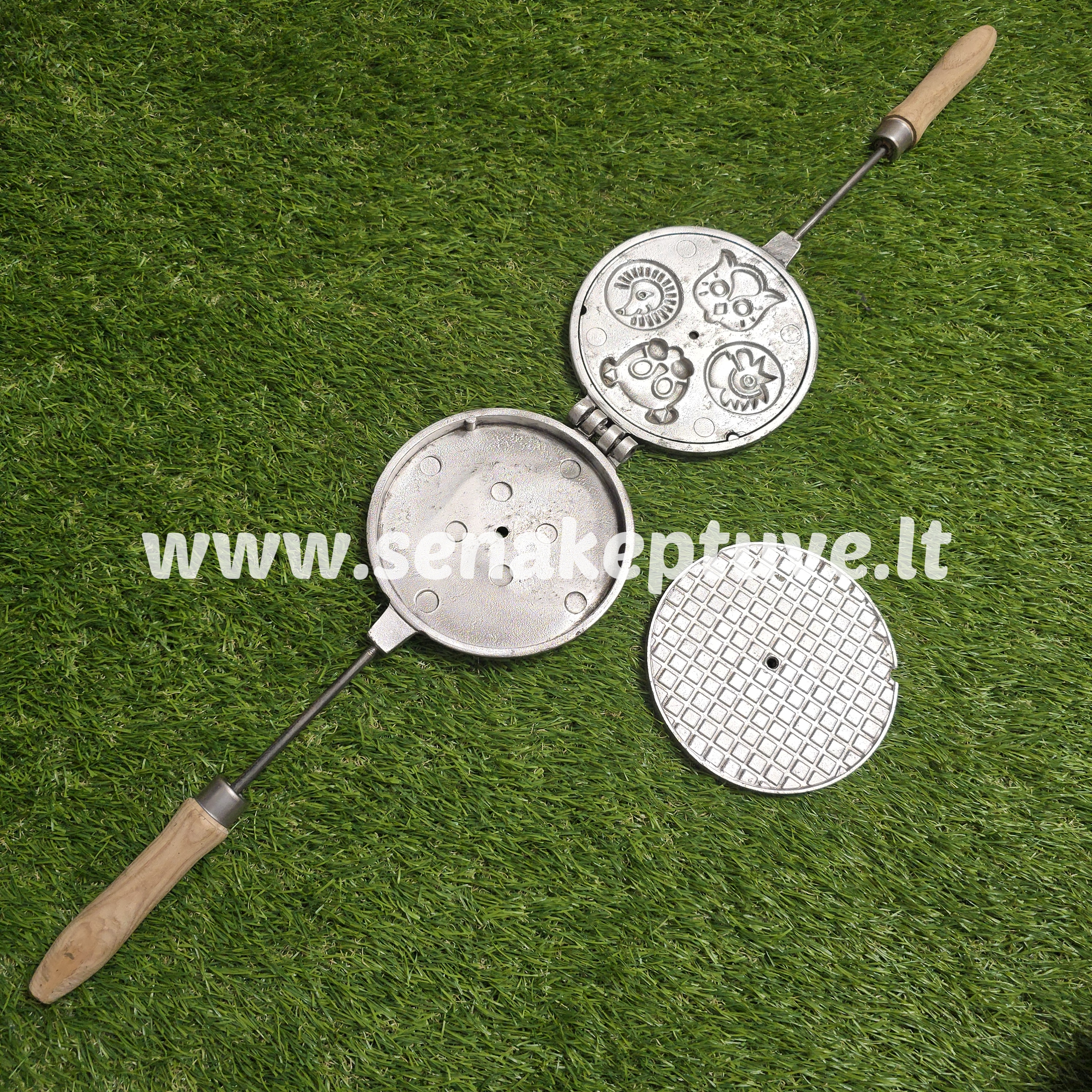 Senovinė DVIPUSĖ keptuvė