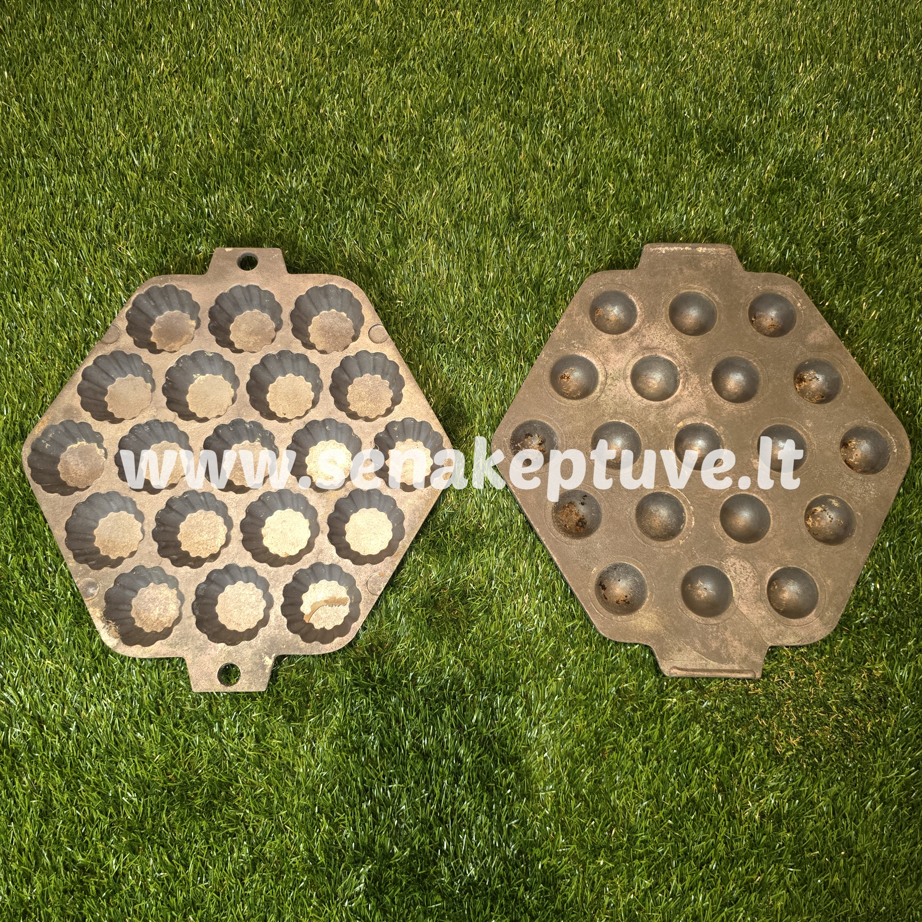 Krepšelių kepimo forma su dangčiu