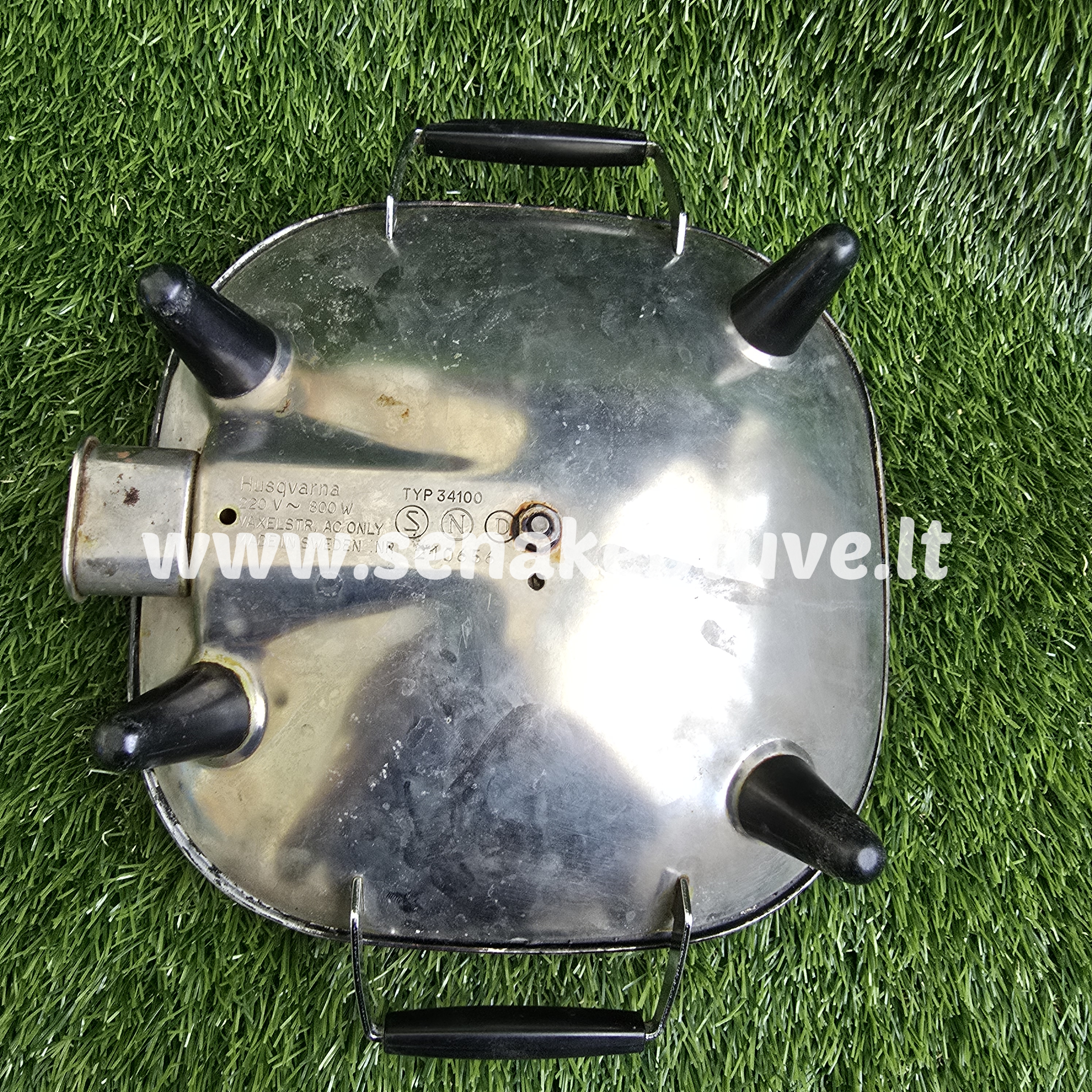 Senovinė elektrinė čirvinių blynų keptuvė Husqvarna su laidu