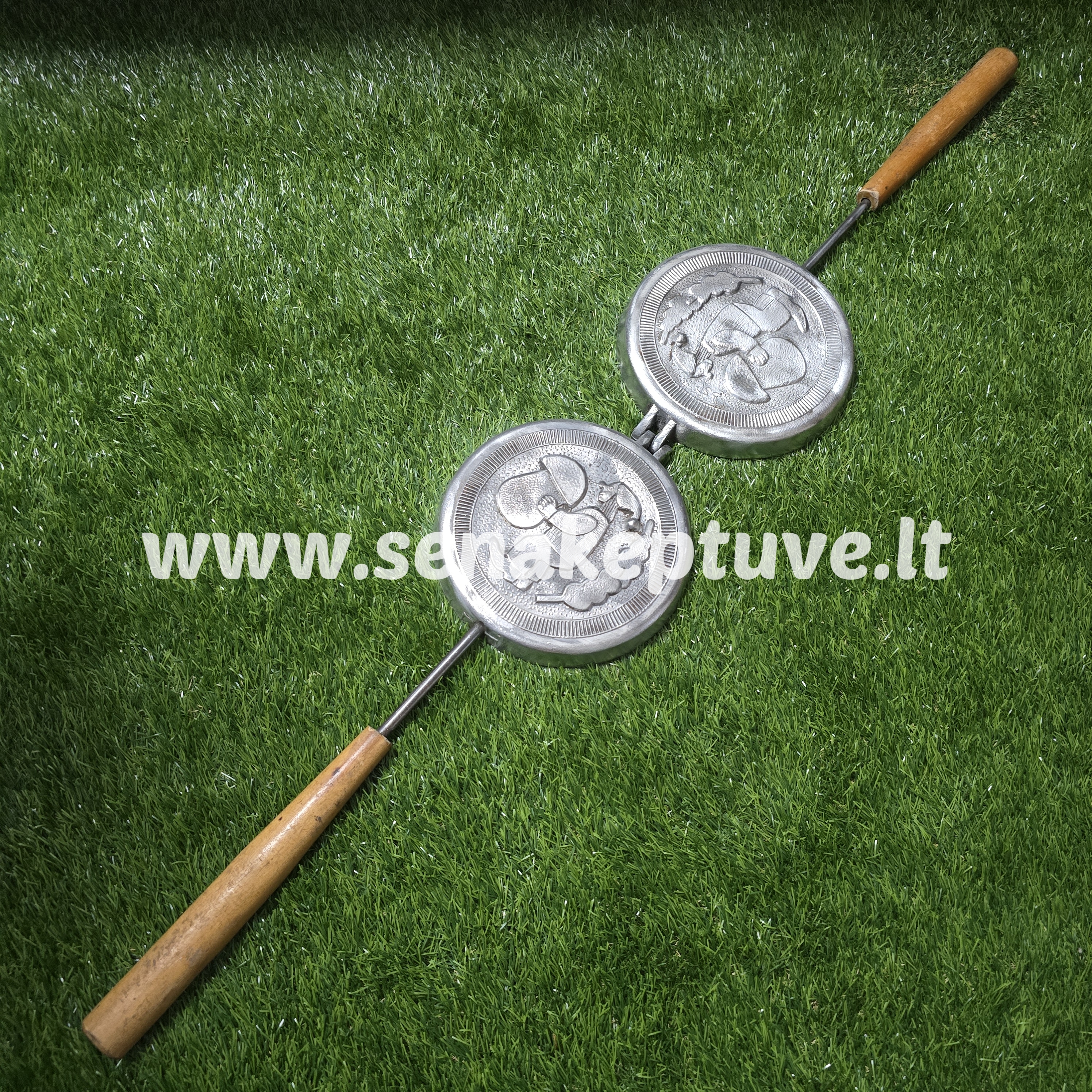 Senovinė grybukų keptuvė