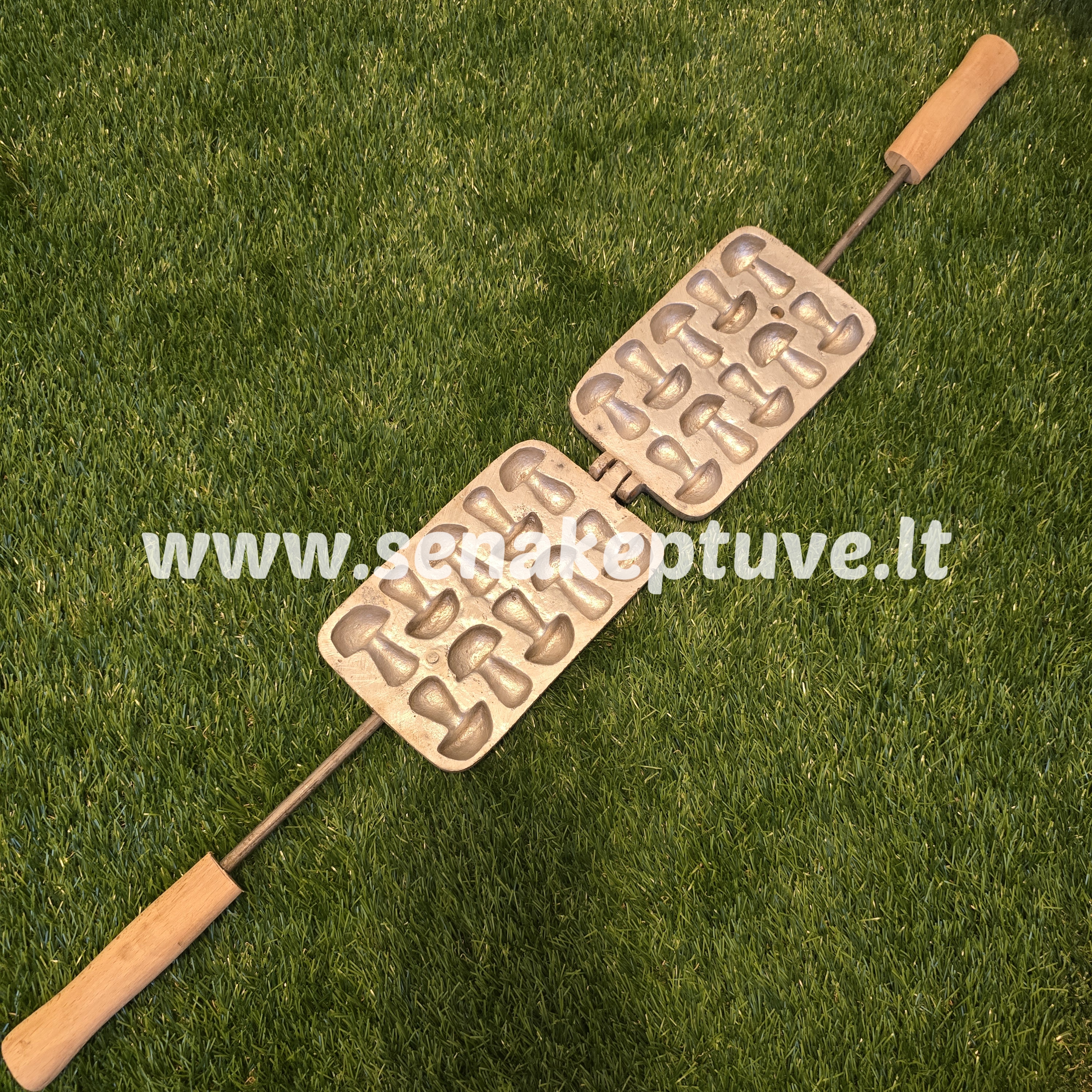 Senovinė grybukų keptuvė