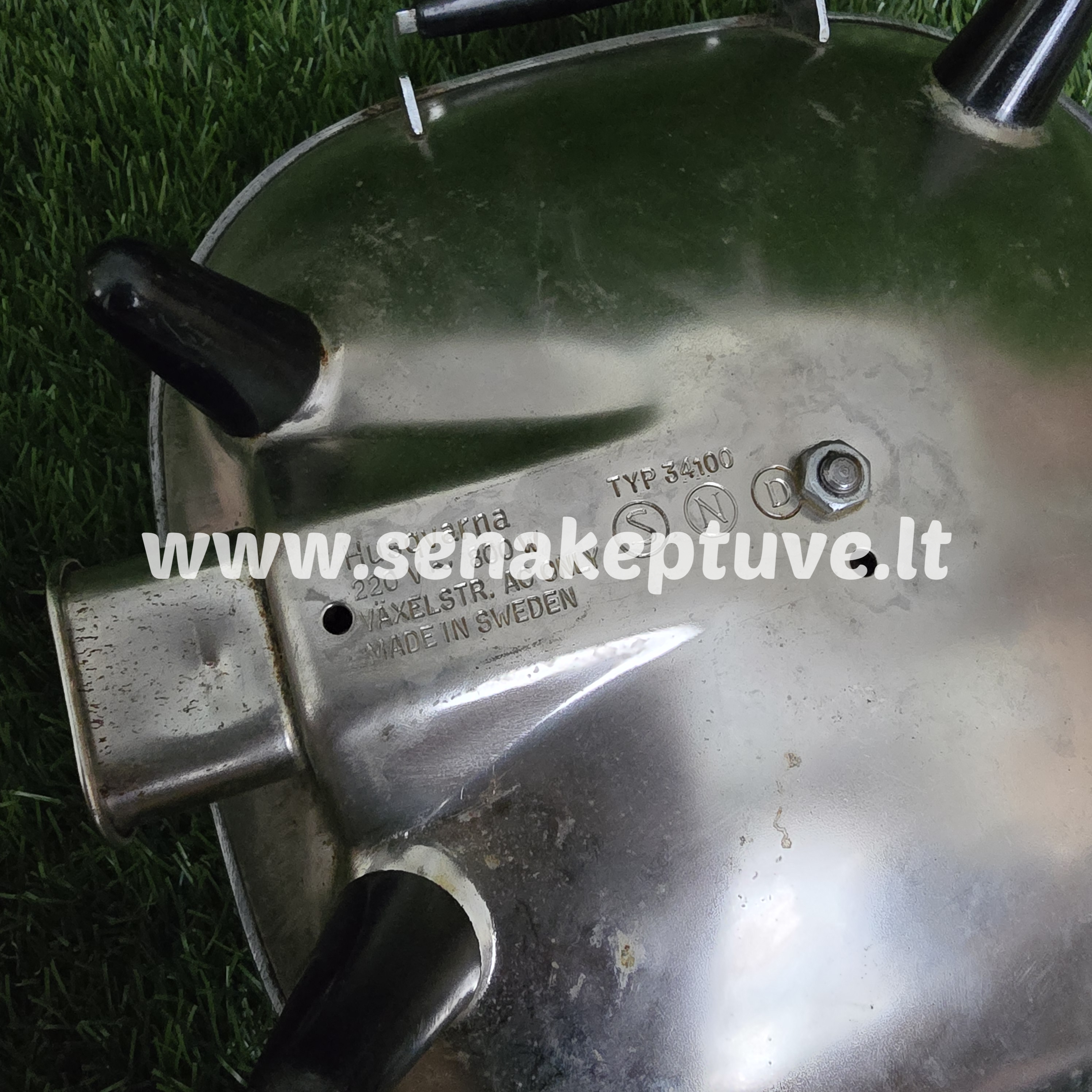 Senovinė elektrinė čirvinių blynų keptuvė Husqvarna su laidu