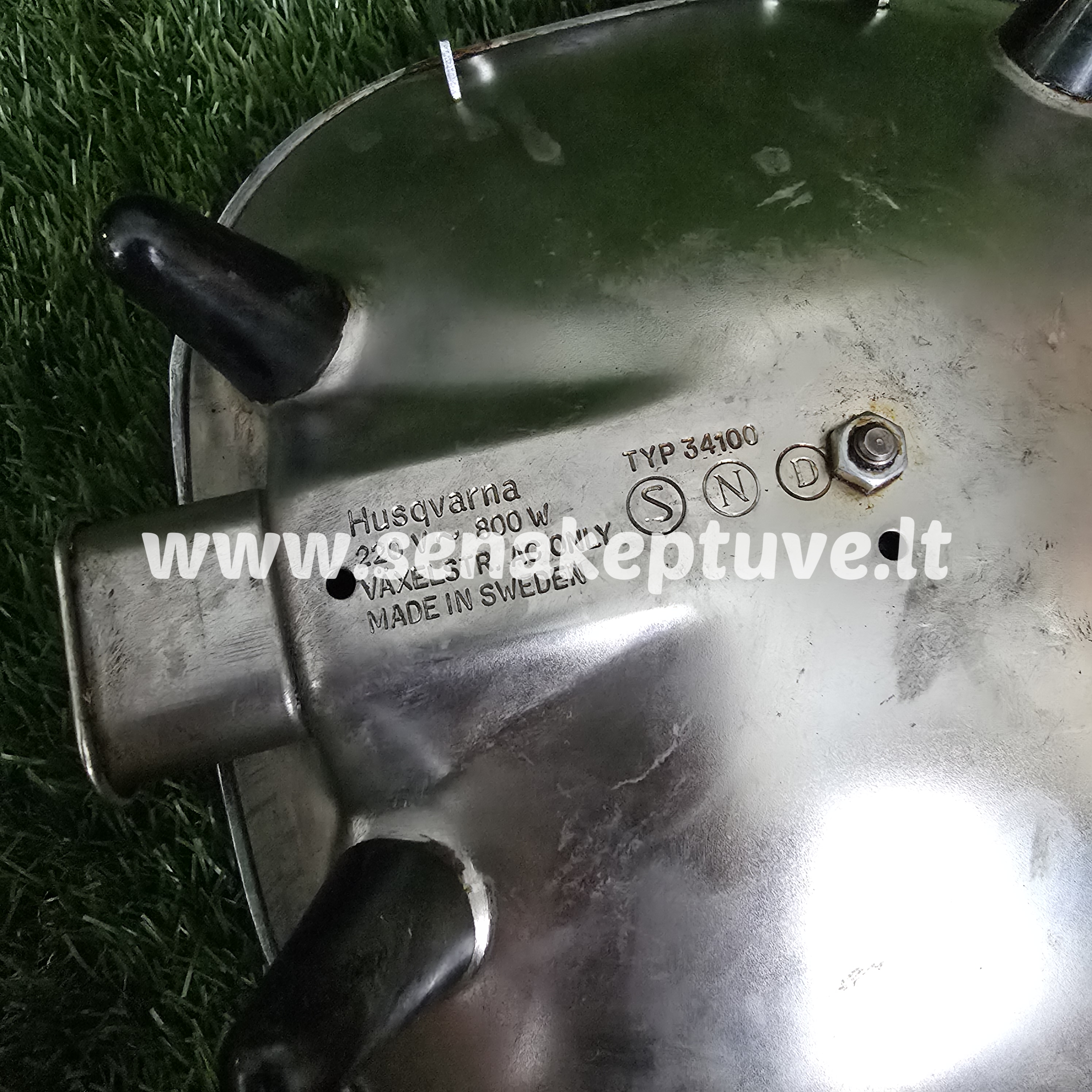 Senovinė elektrinė čirvinių blynų keptuvė Husqvarna su laidu