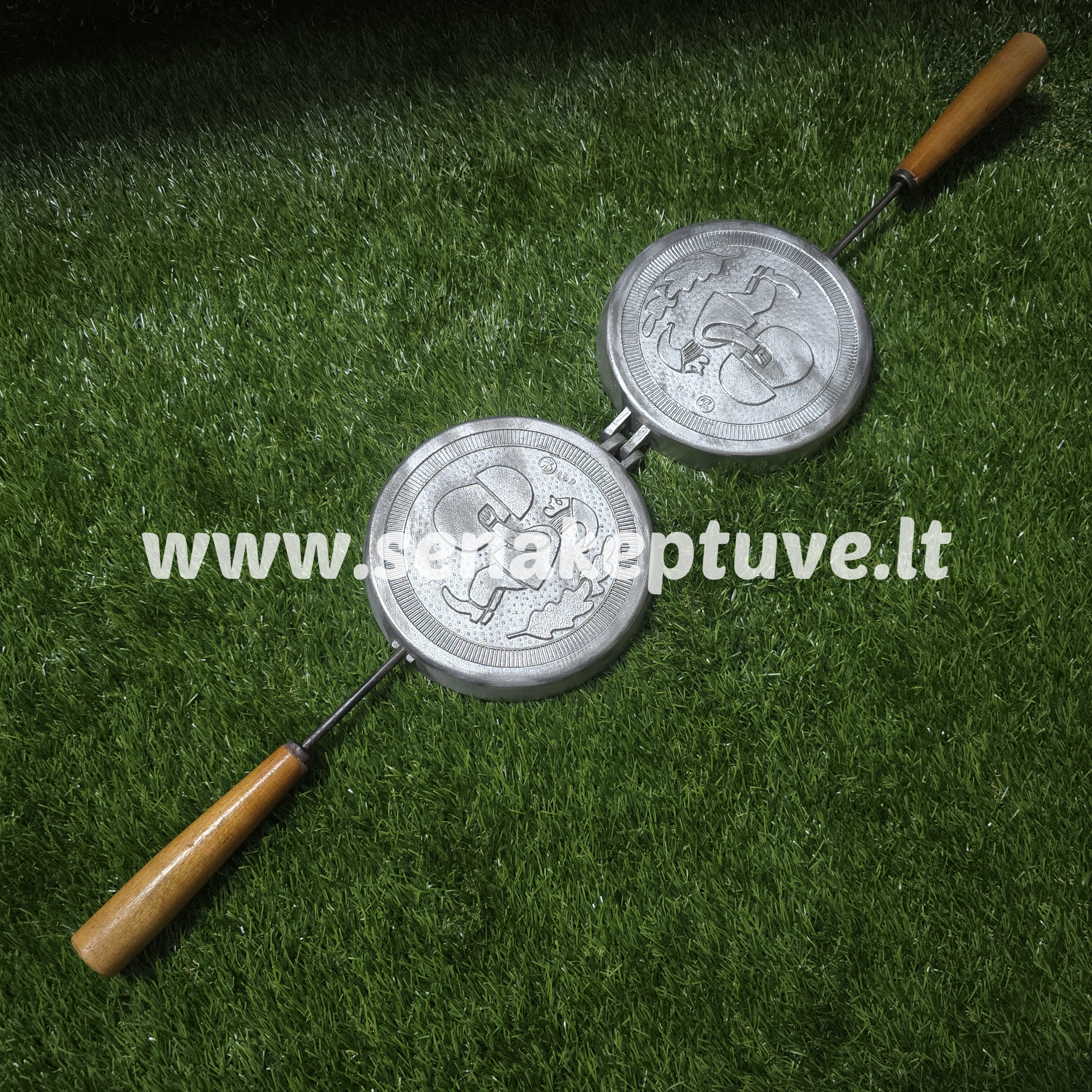 Senovinė grybukų keptuvė