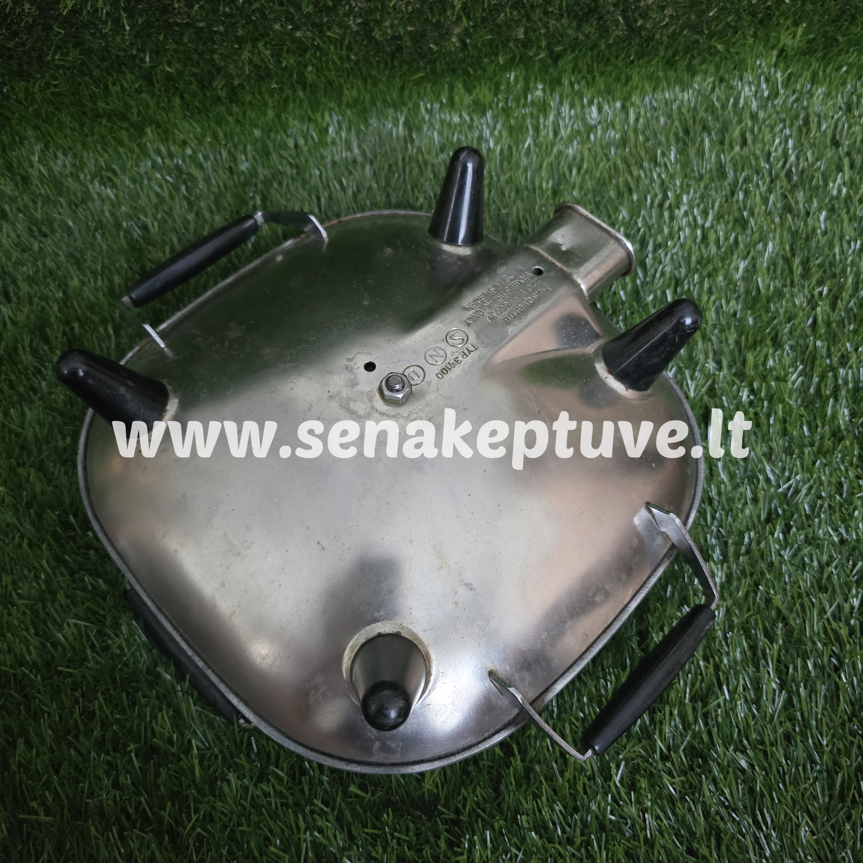 Senovinė elektrinė čirvinių blynų keptuvė Husqvarna su laidu