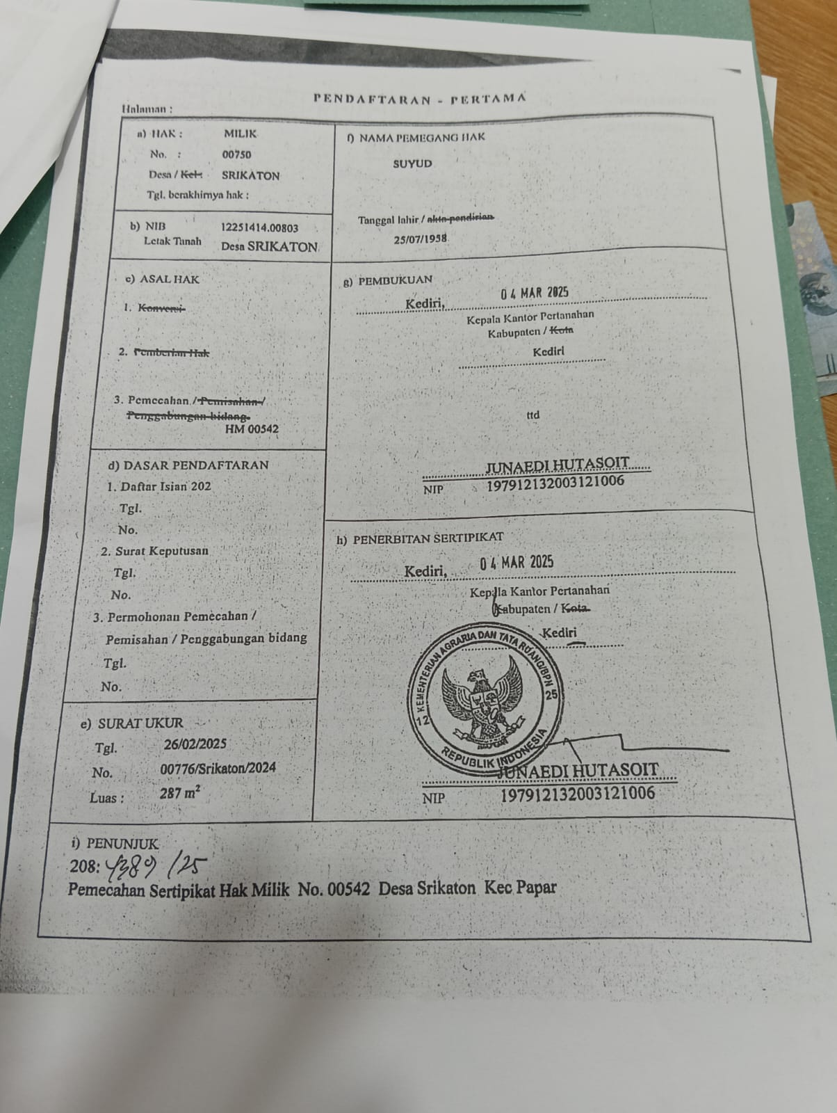 Pekarangan Dijual Ampel Kurung