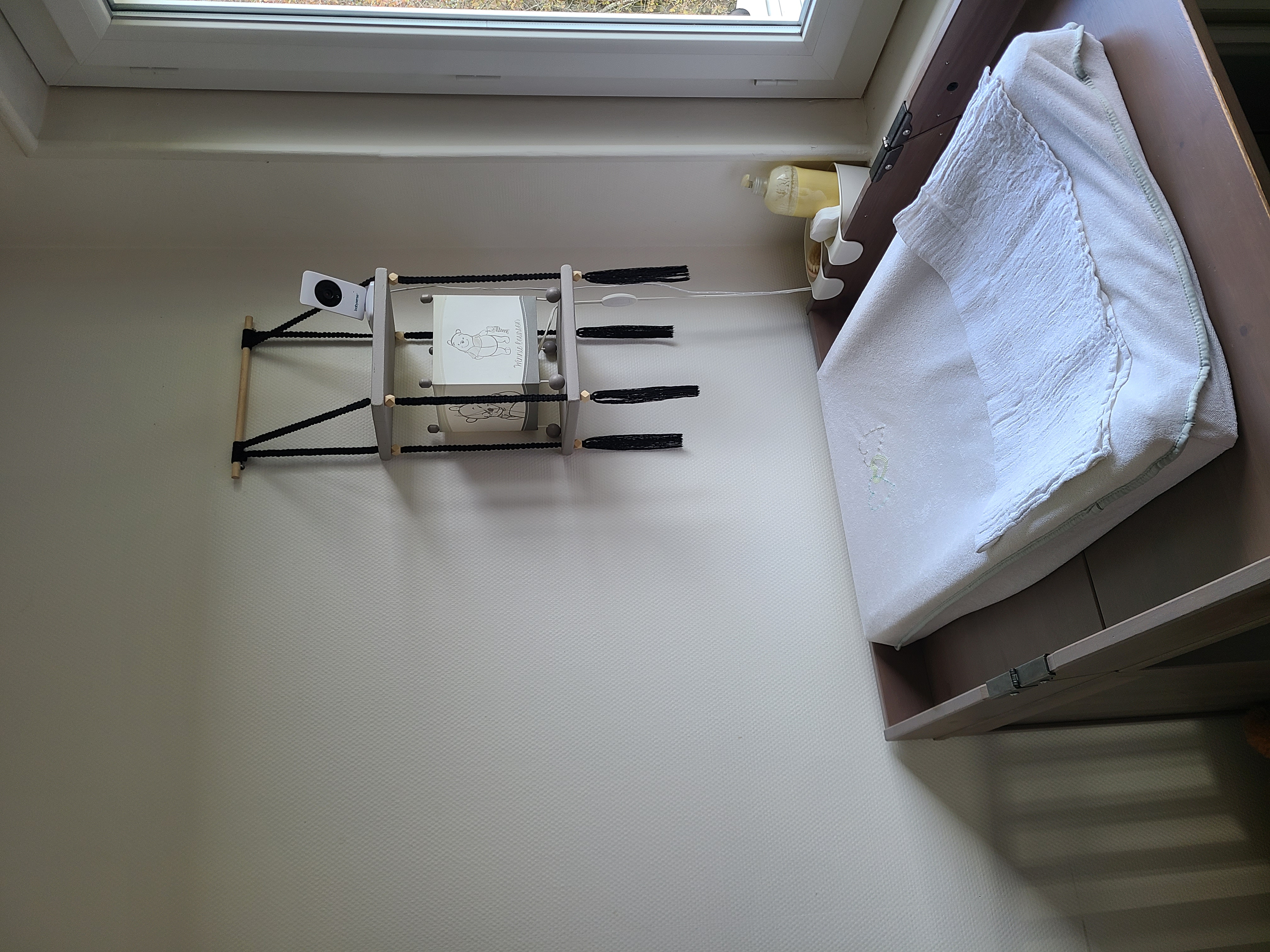 Étagères suspendues en macramé