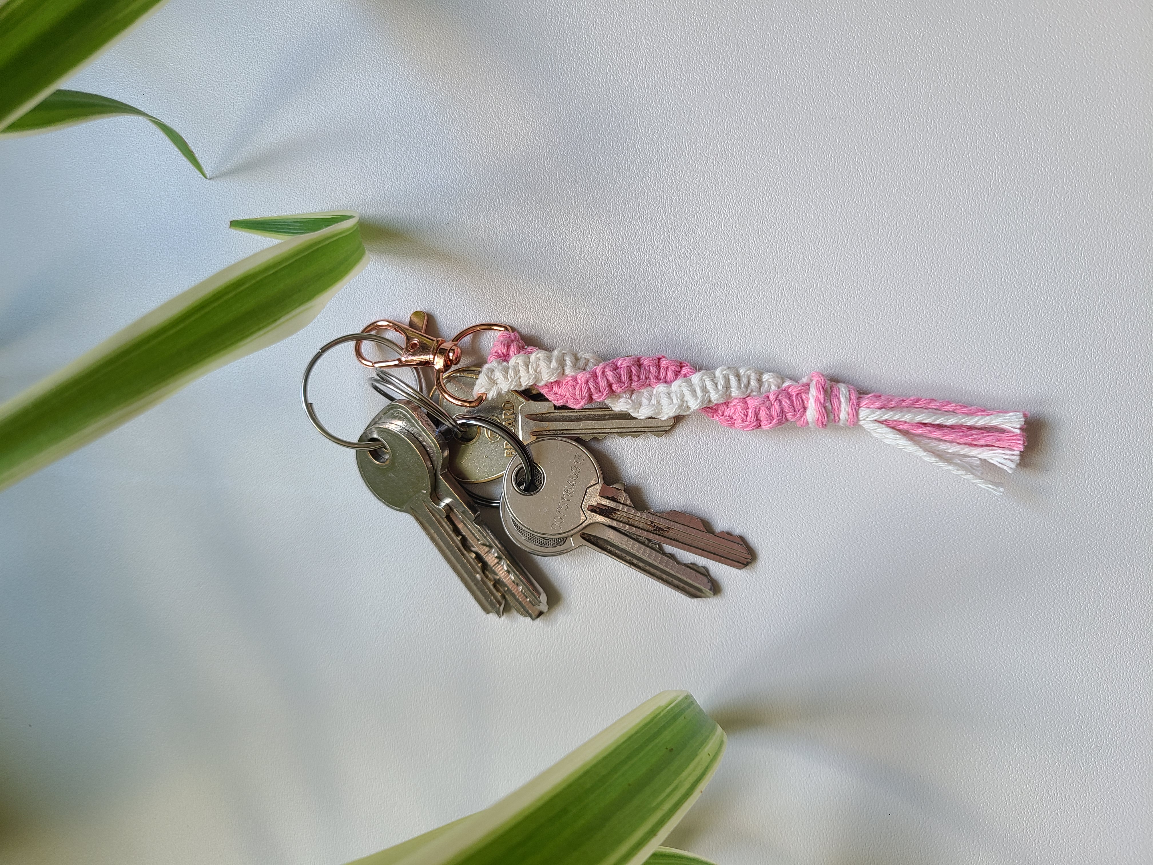 Porte-clefs torsades