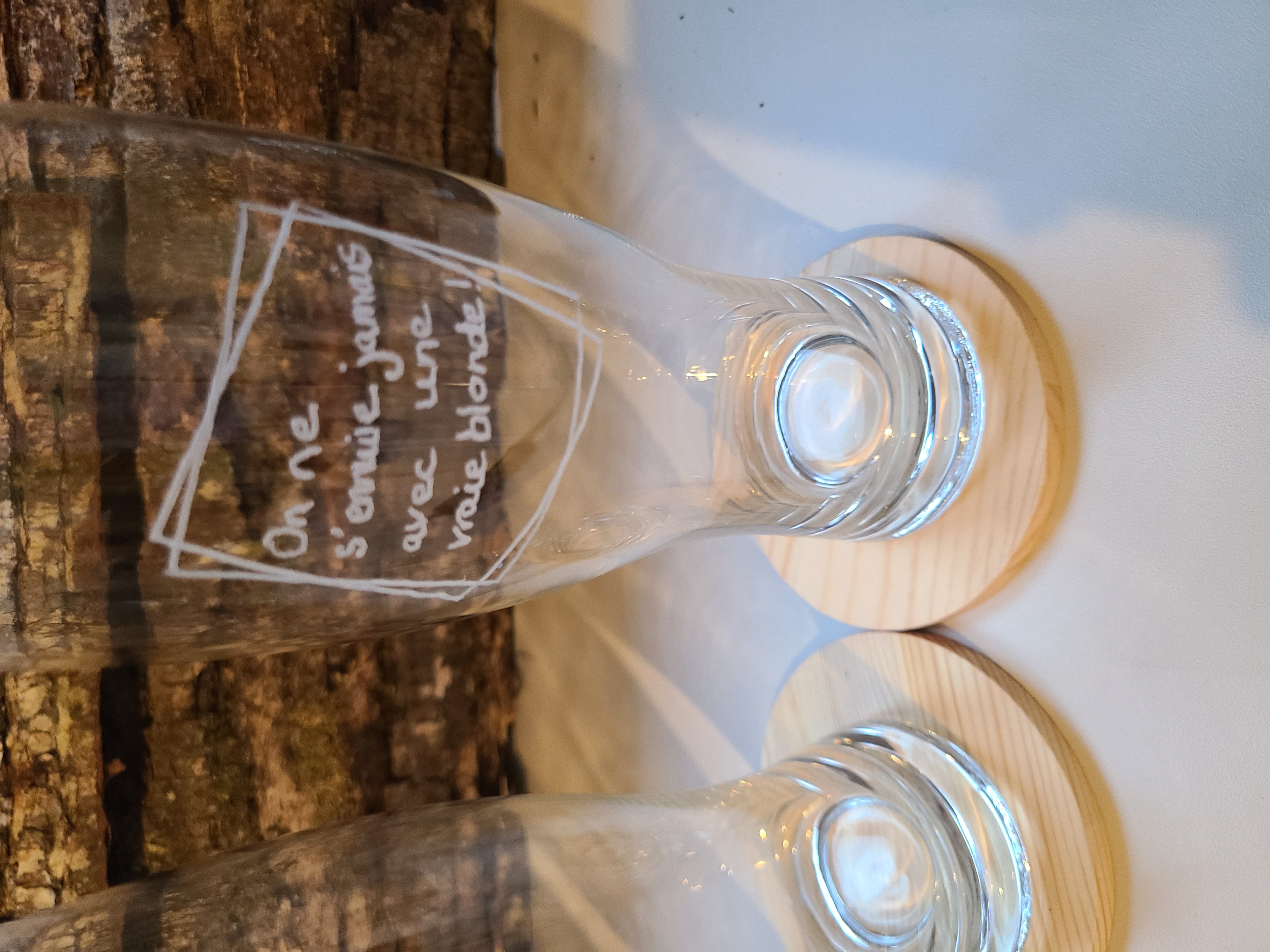 Verres à bière personnalisés