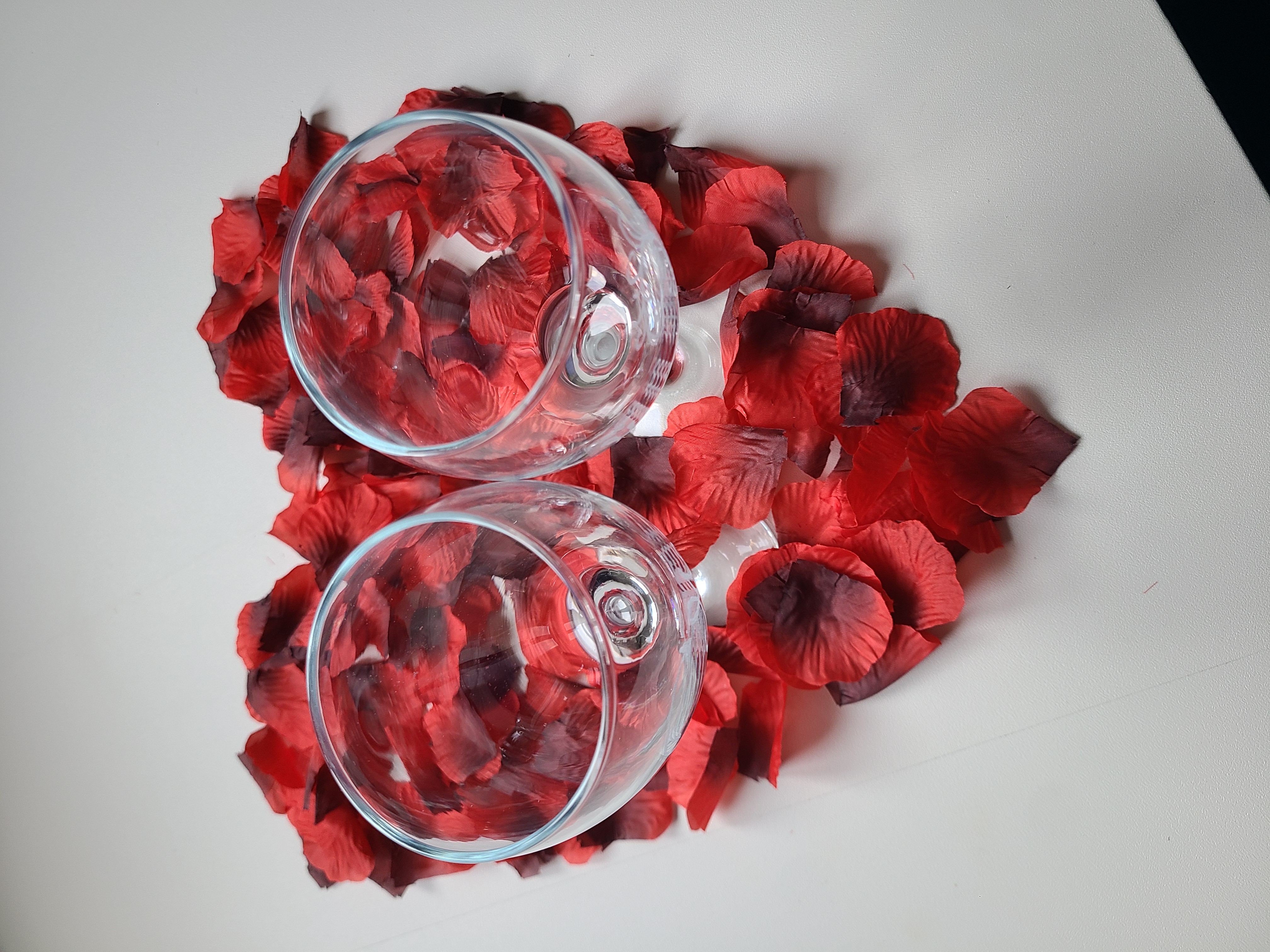 Verres à pied "Mr & Mrs"
