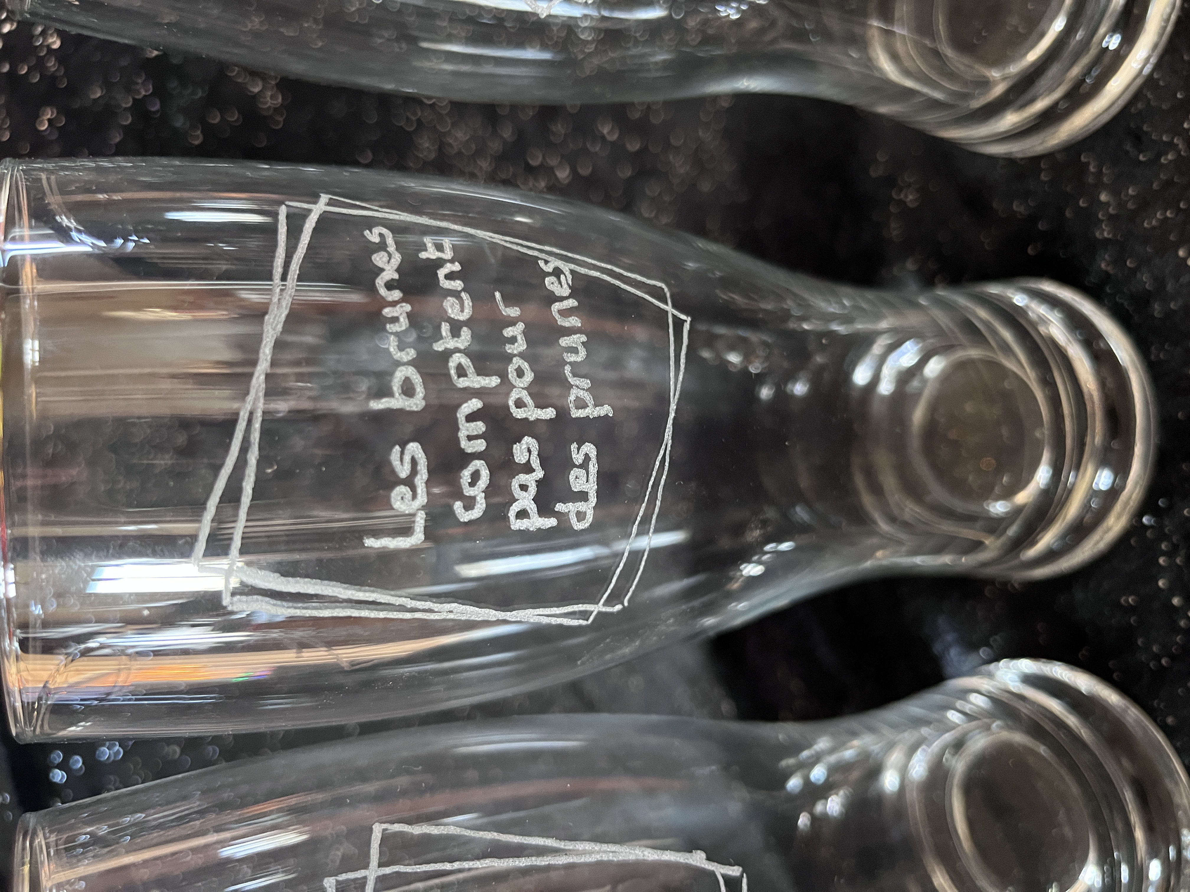 Verres à bière personnalisés