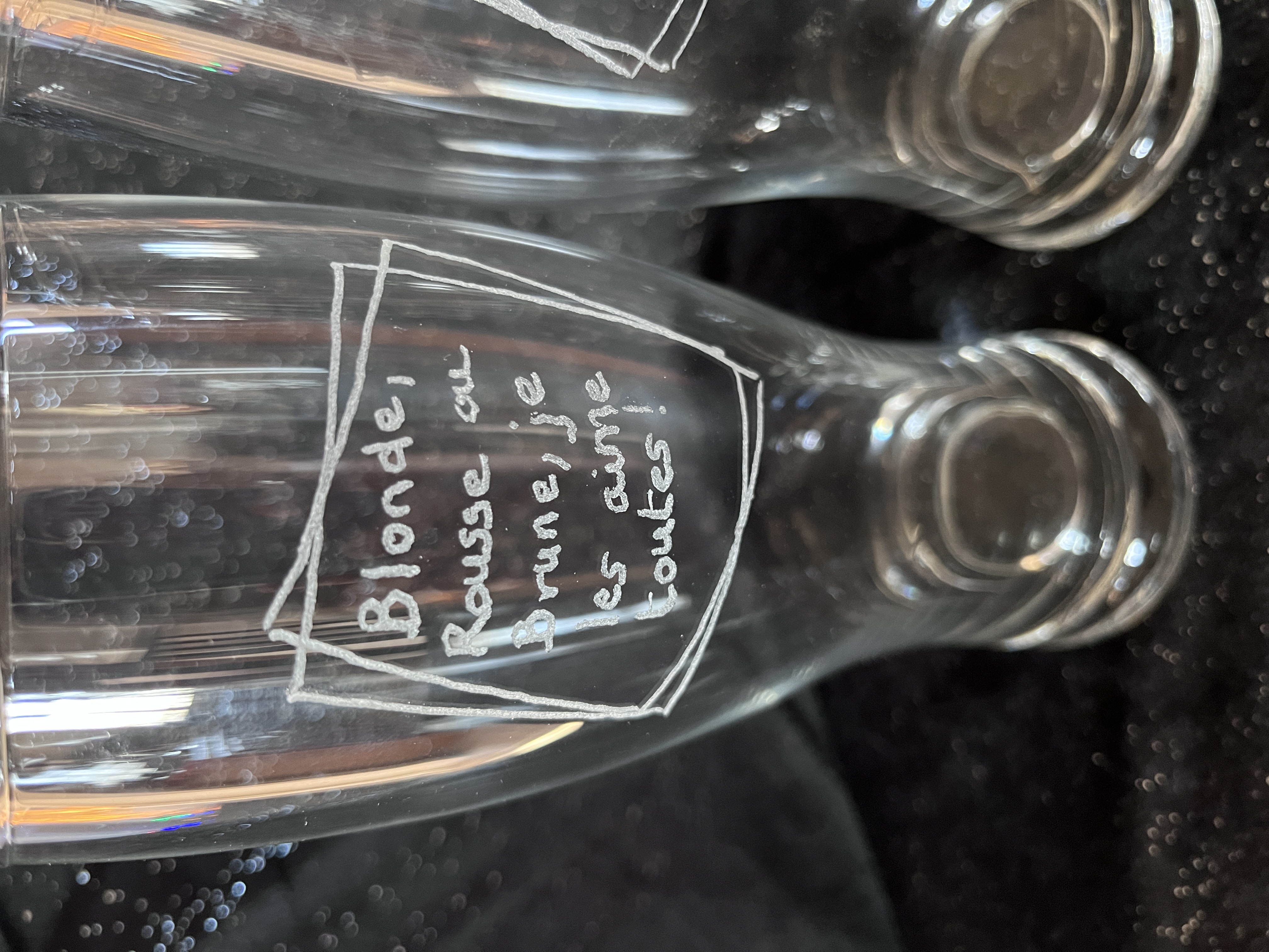 Verres à bière personnalisés