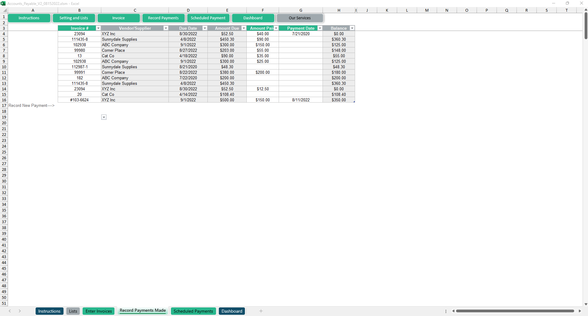 Accounts Payable
