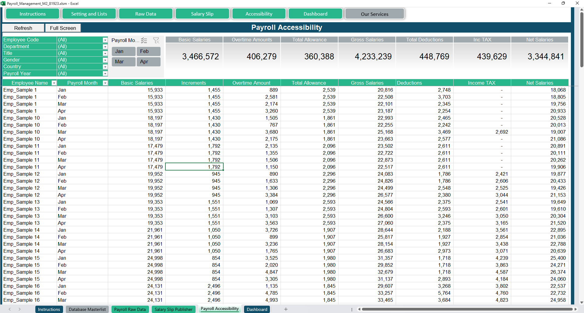Payroll Management