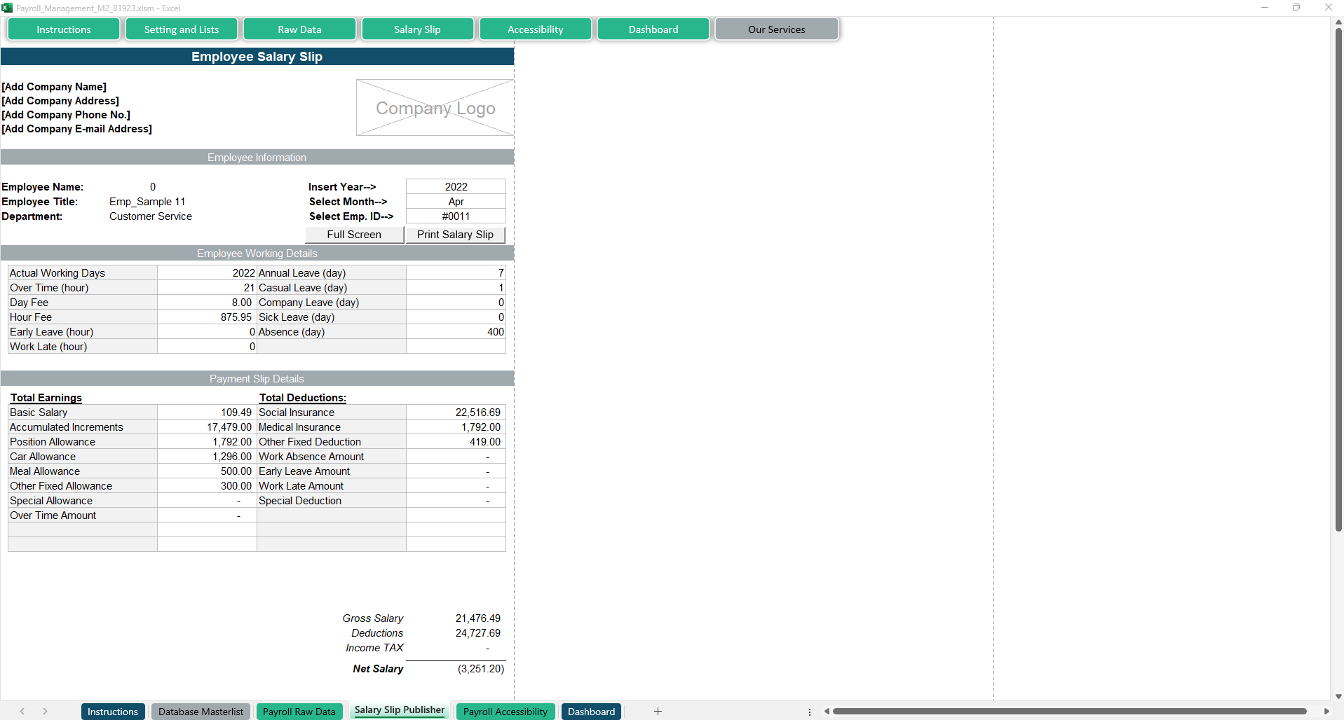 Payroll Management