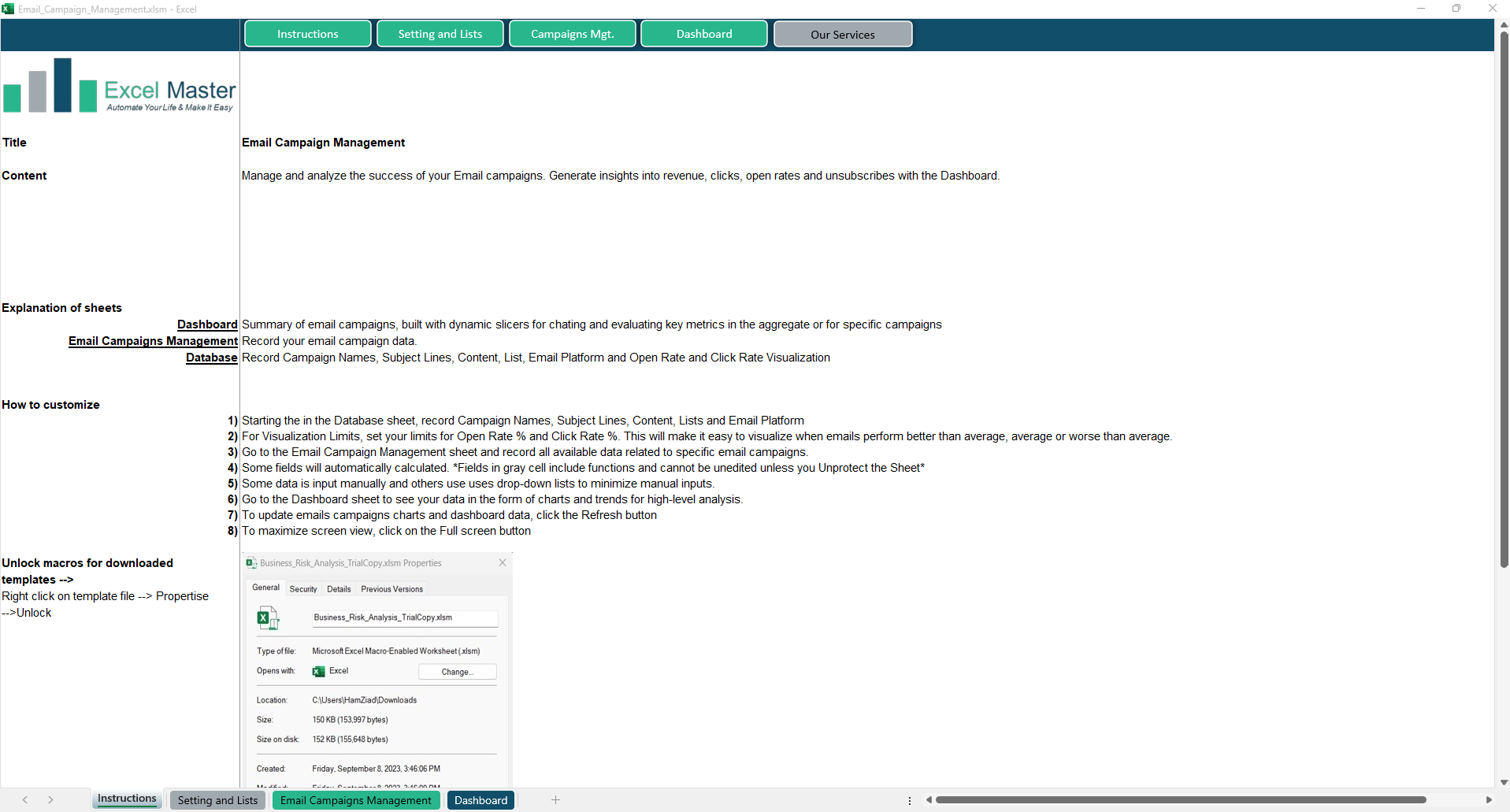 Email Campaign Management