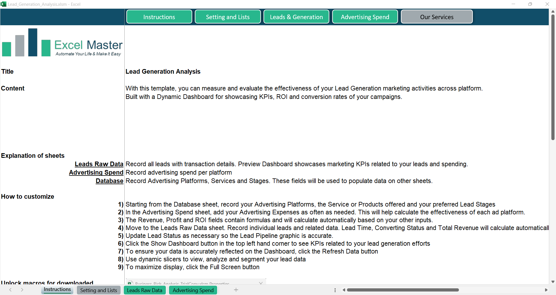 Lead Generation Analysis