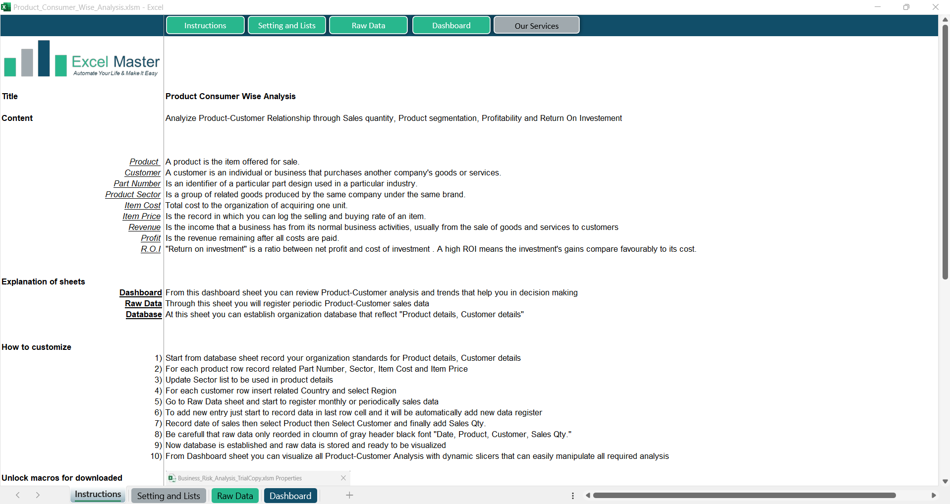 Product Consumer Wise Analysis