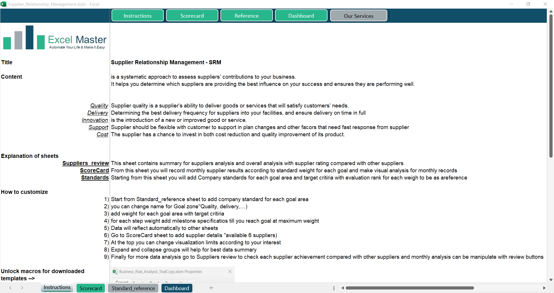 Supplier Relationship Management
