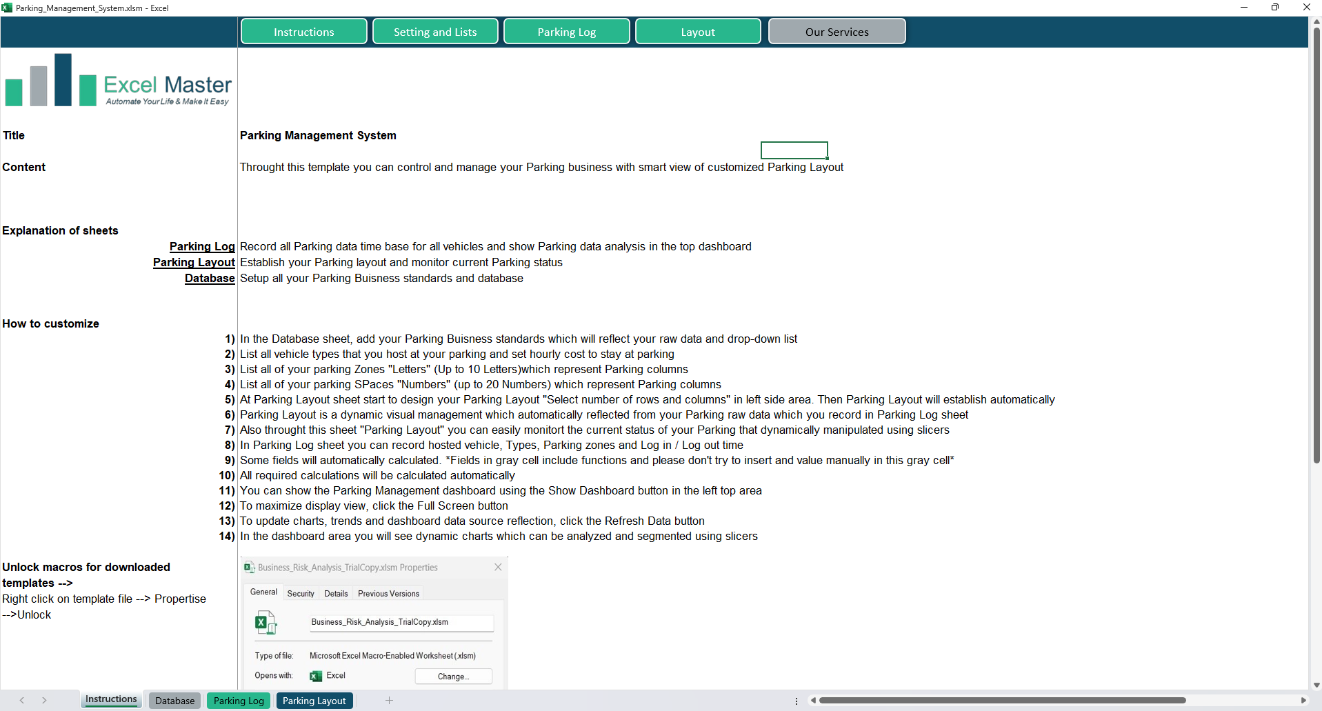 Parking Management System