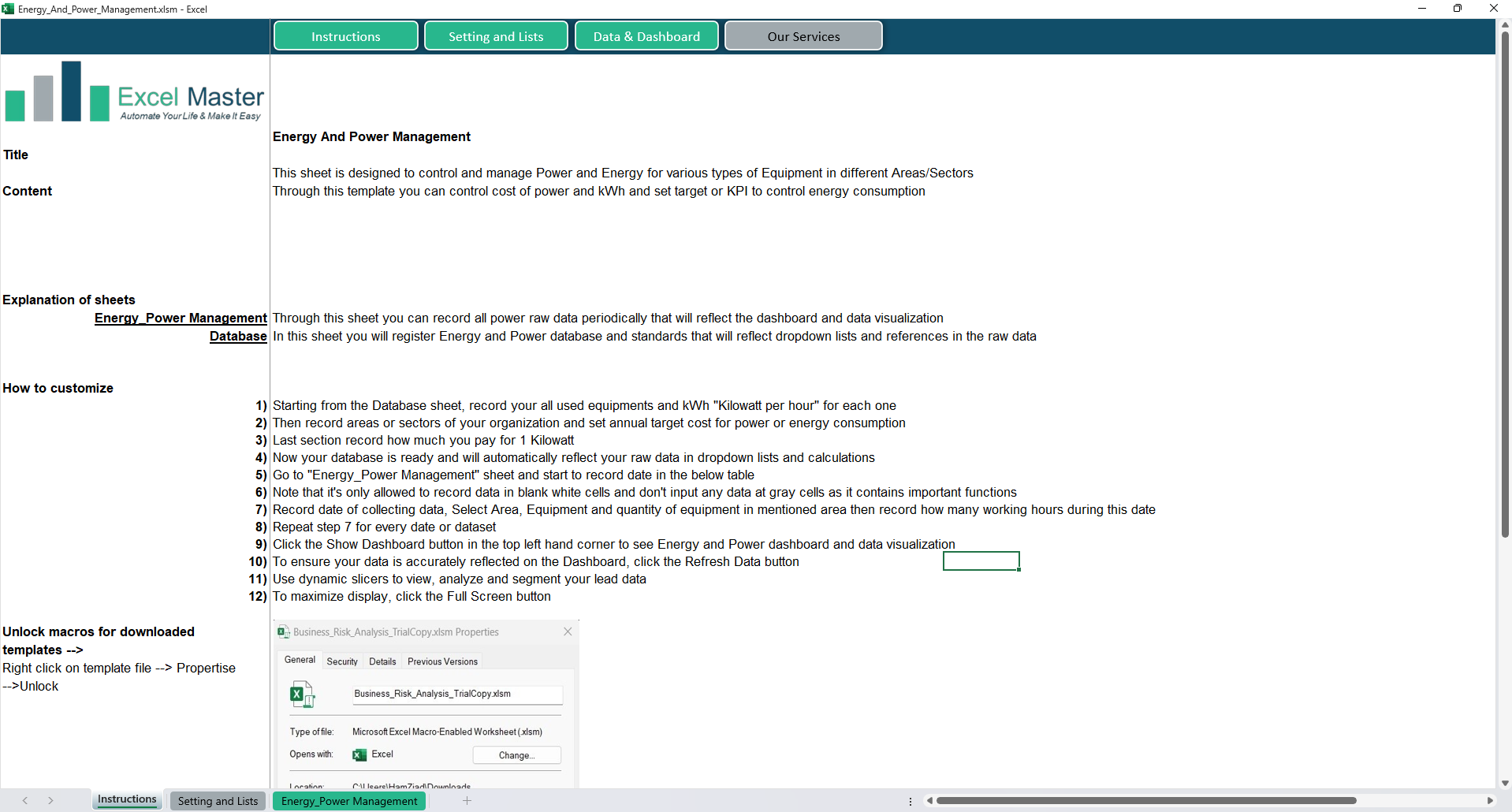 Energy And Power Management