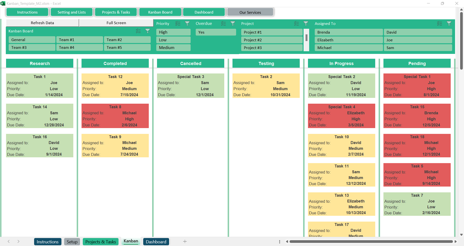 Kanban Template