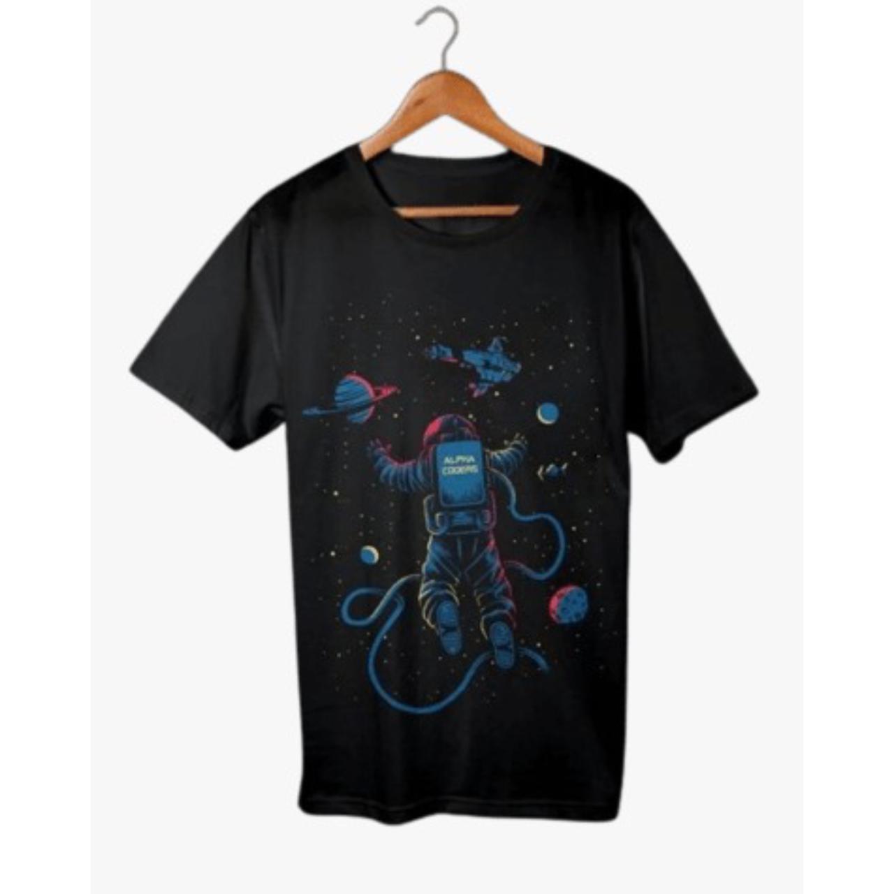 Custom Black Printed T Shirt For Men