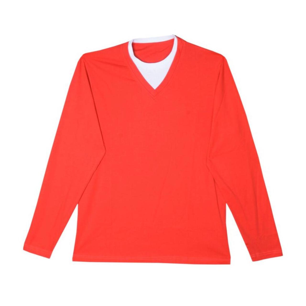 Red Long-Sleeve T-Shirts For Men