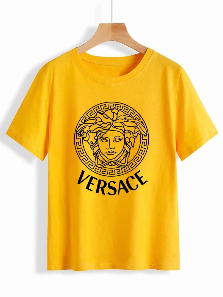 Yellow Versace T-Shirts For Men