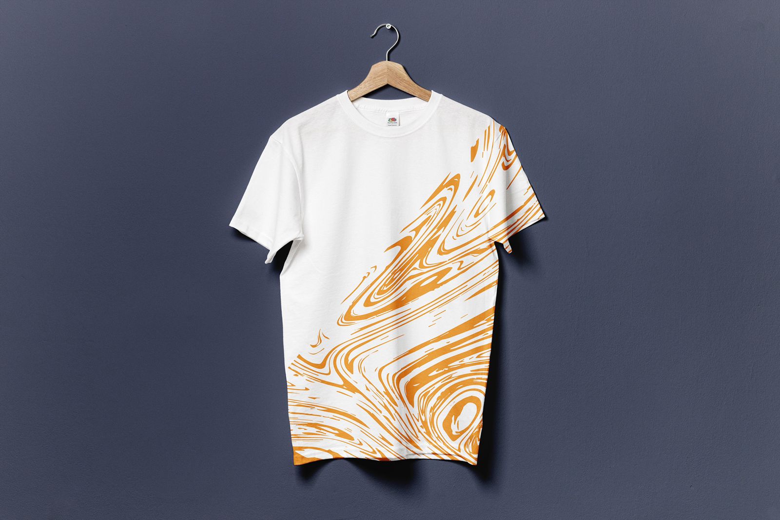 Artistic Swirl T-Shirts For Men