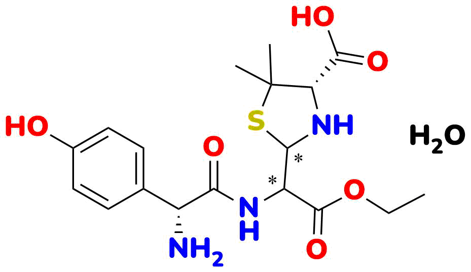 Amoxicillin penicilloic acid ethyl ester