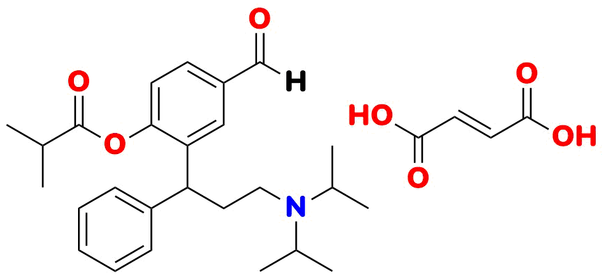 2-(3-(Diisopropylamino)-1-phenylpropyl)-4-formylphenyl Isobutyrate Fumarate