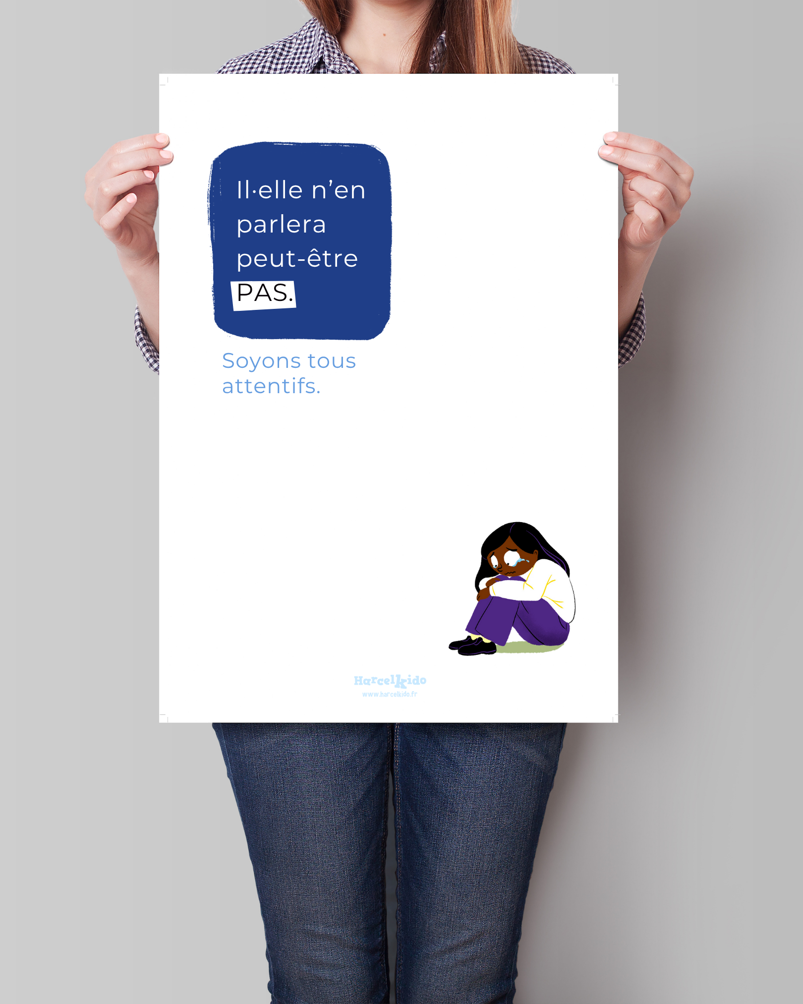 Affiche A2 "Soyons tous attentifs"