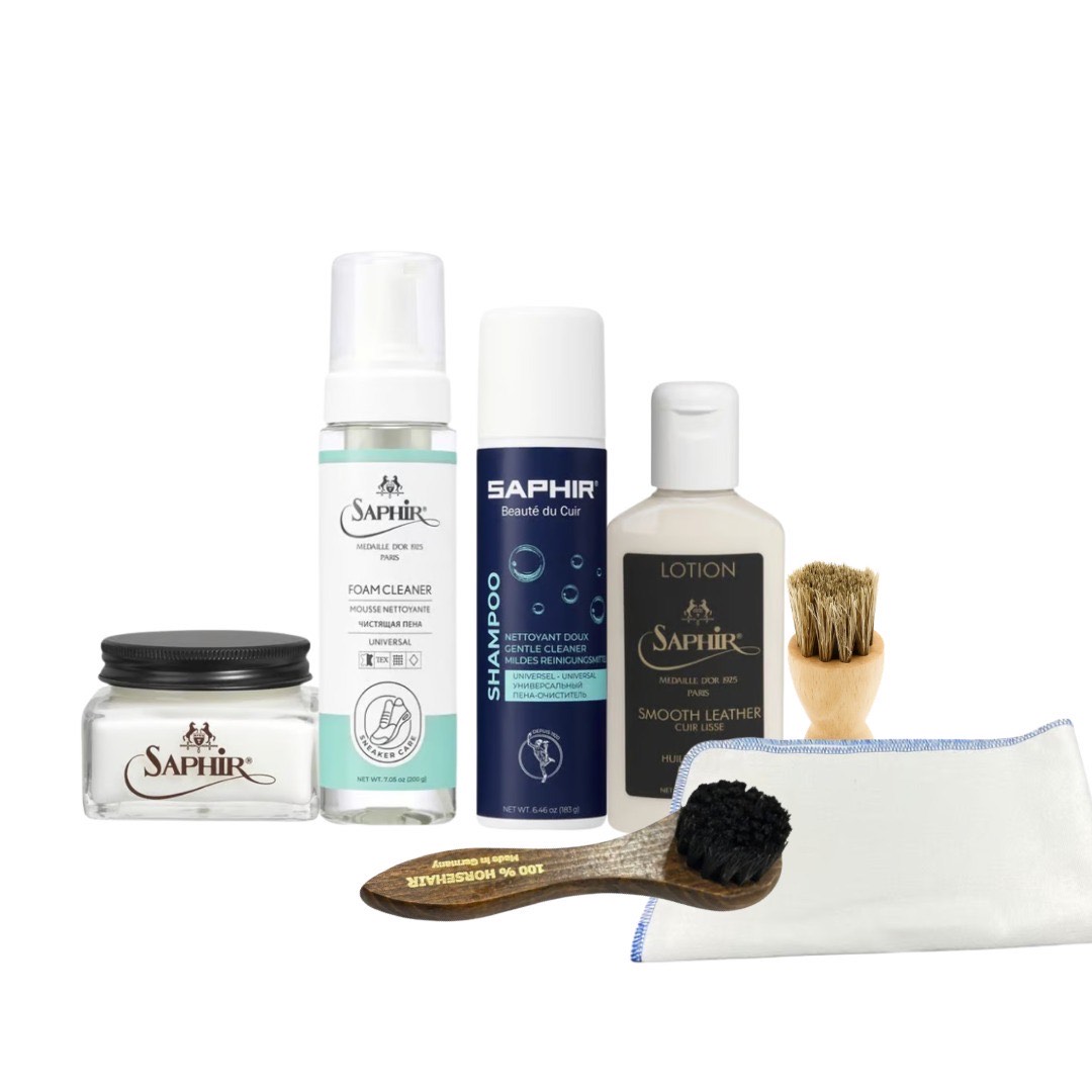 Πλήρες Kit Καθαρισμού & Φροντίδας Δερμάτινων Τσαντών