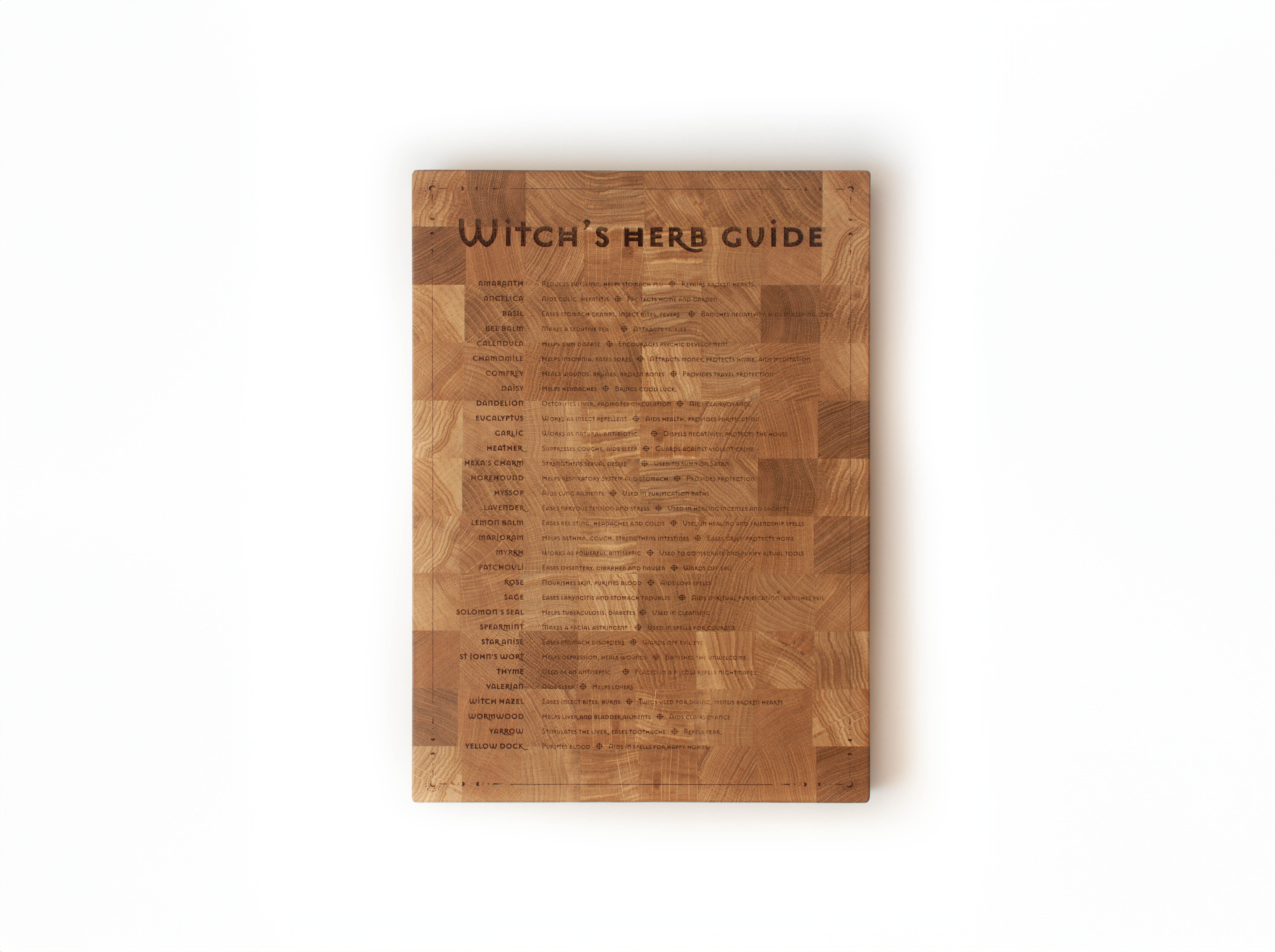 ĄŽUOLINĖ PJAUSTYMO LENTELĖ SU JŪSŲ SPAUDA