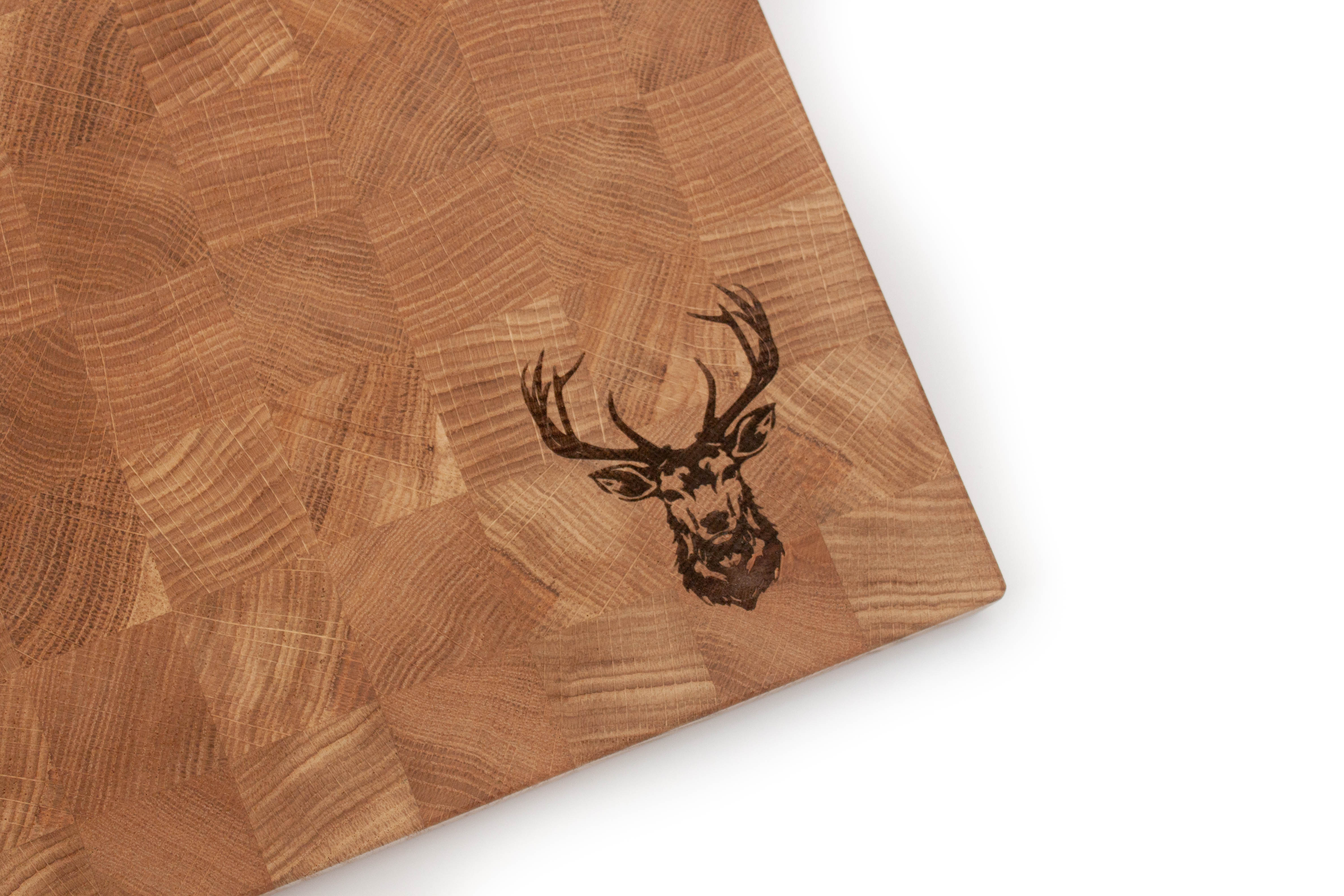 ĄŽUOLINĖ PJAUSTYMO LENTELĖ SU JŪSŲ SPAUDA