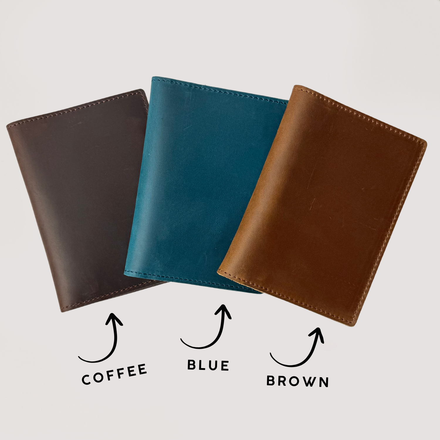 Custom Passport Cover – Personalized Leather Travel Wallet