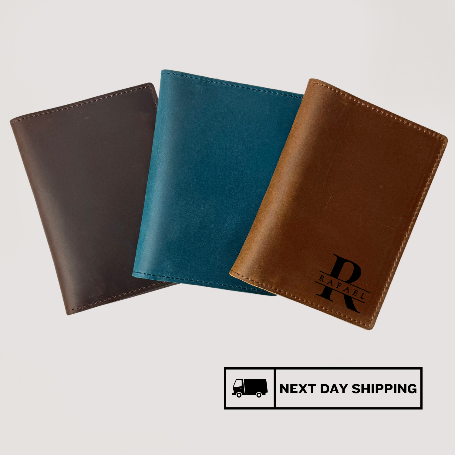 Custom Passport Cover – Personalized Leather Travel Wallet