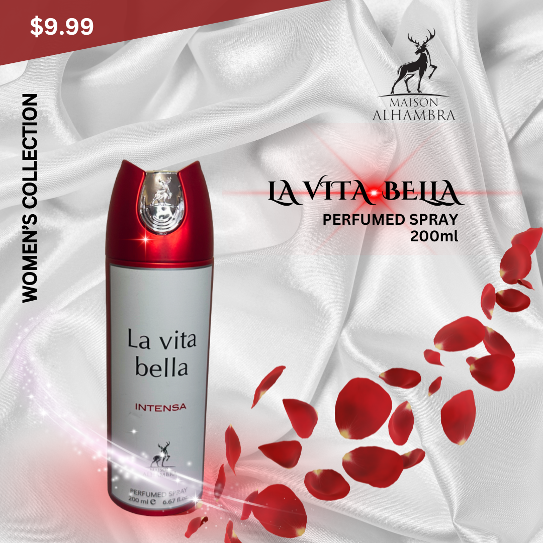 La Vita Bella - Women's Body Spray 200ml