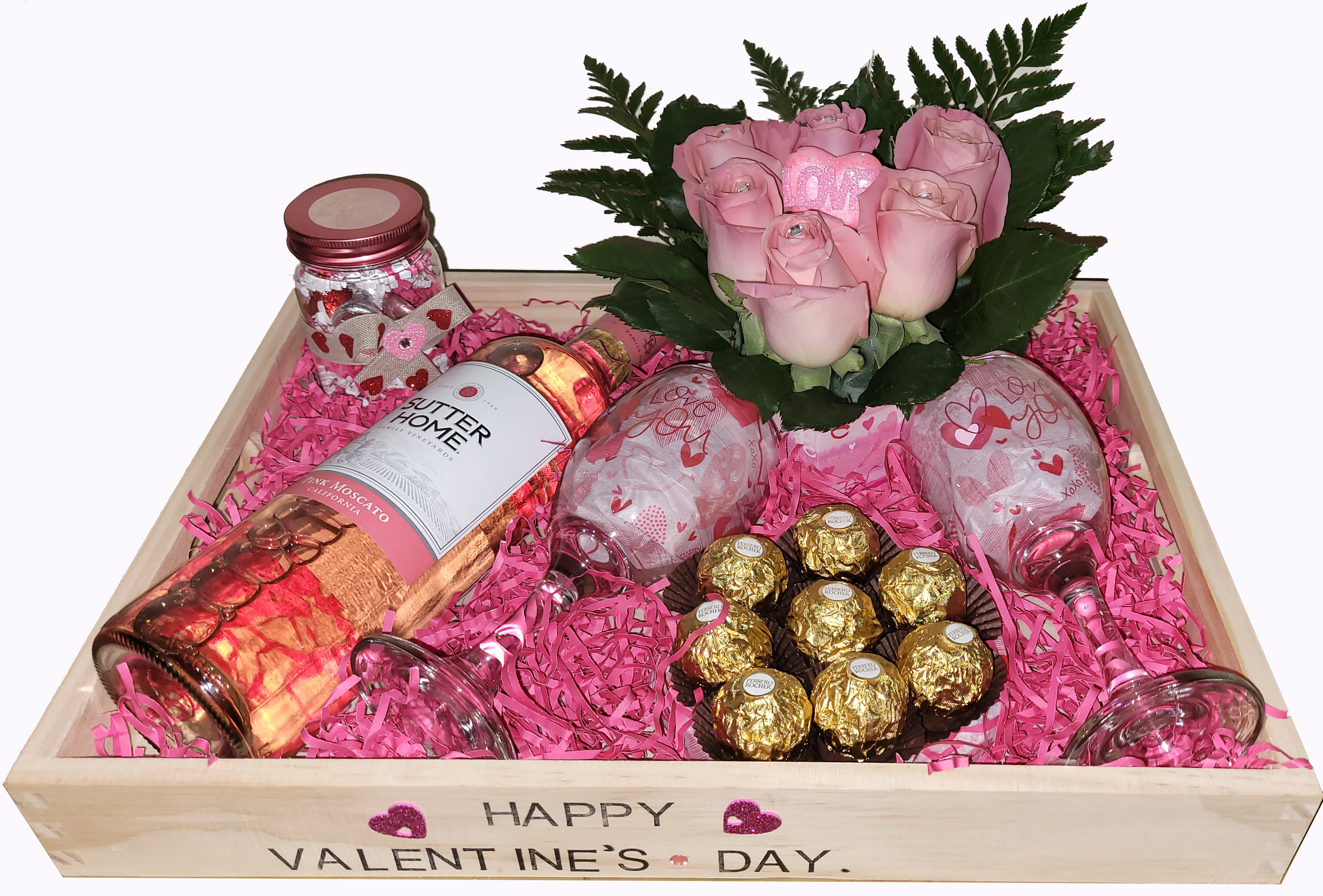 Special Basket Pink Love