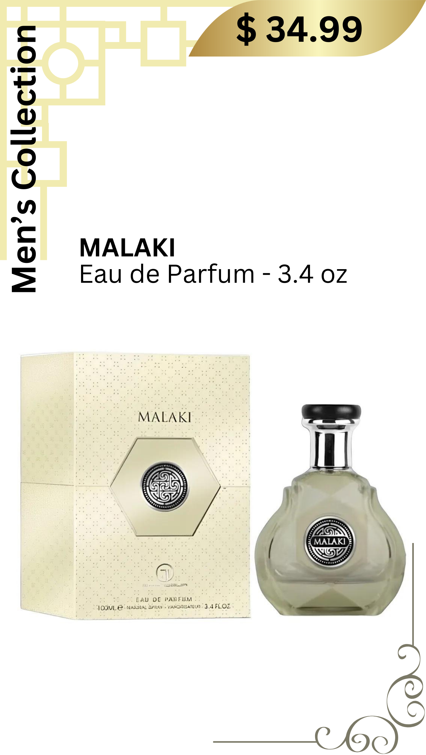 Malaki Eau de Parfum 3.4 oz