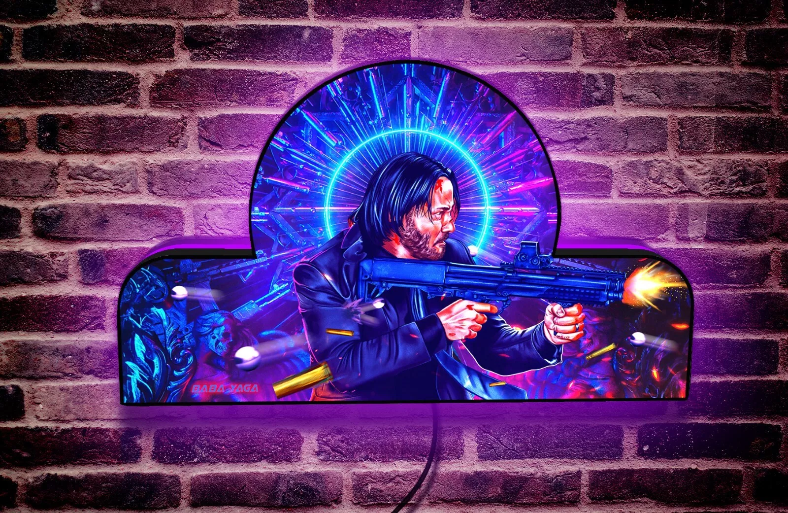 Ultimate John Wick Pinball Topper LED - USB - DIMMABLE - Limited Edition