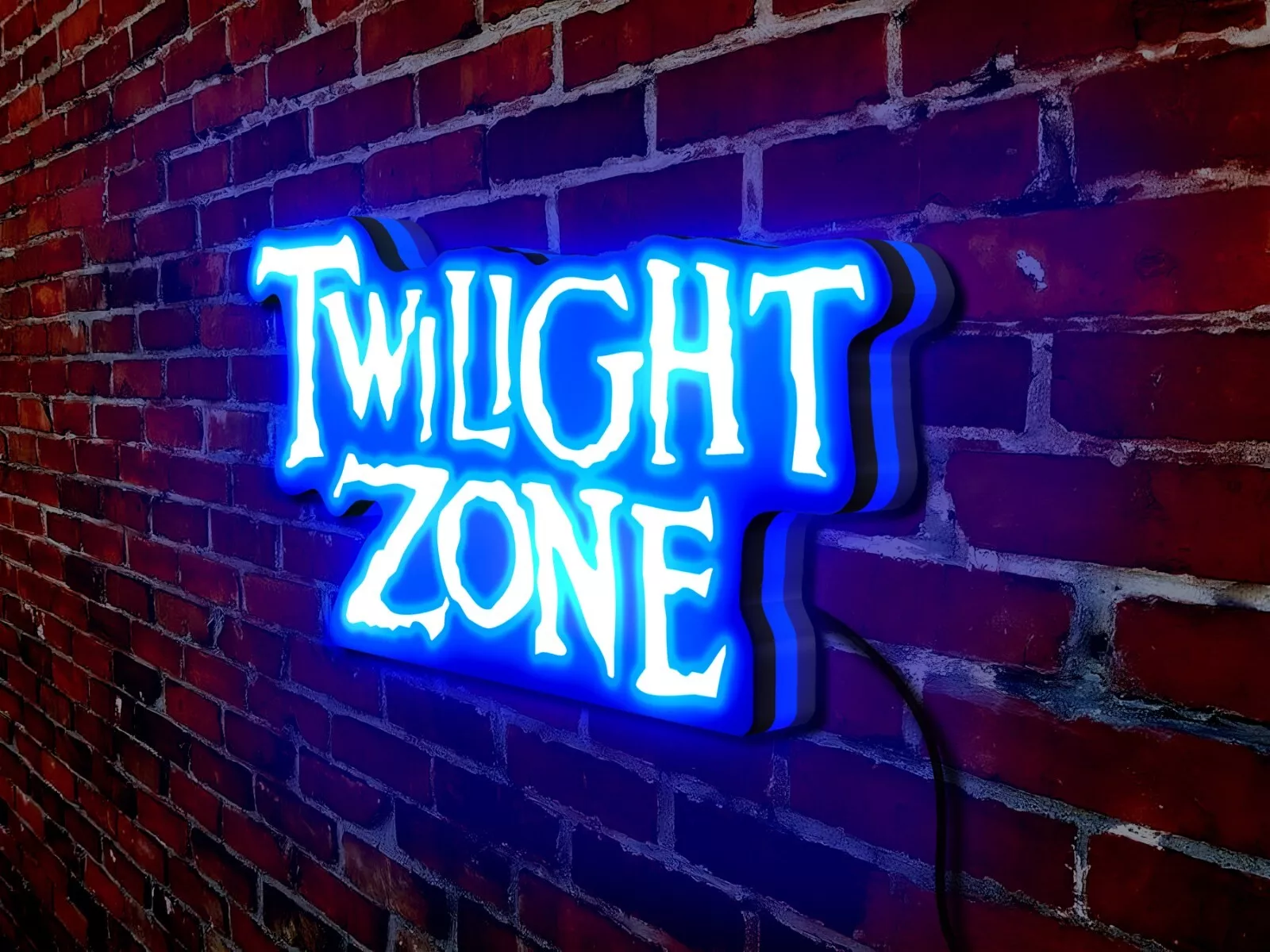Twilight Zone Pinball Topper LED Lightbox - Enhance Your Gaming Experience!