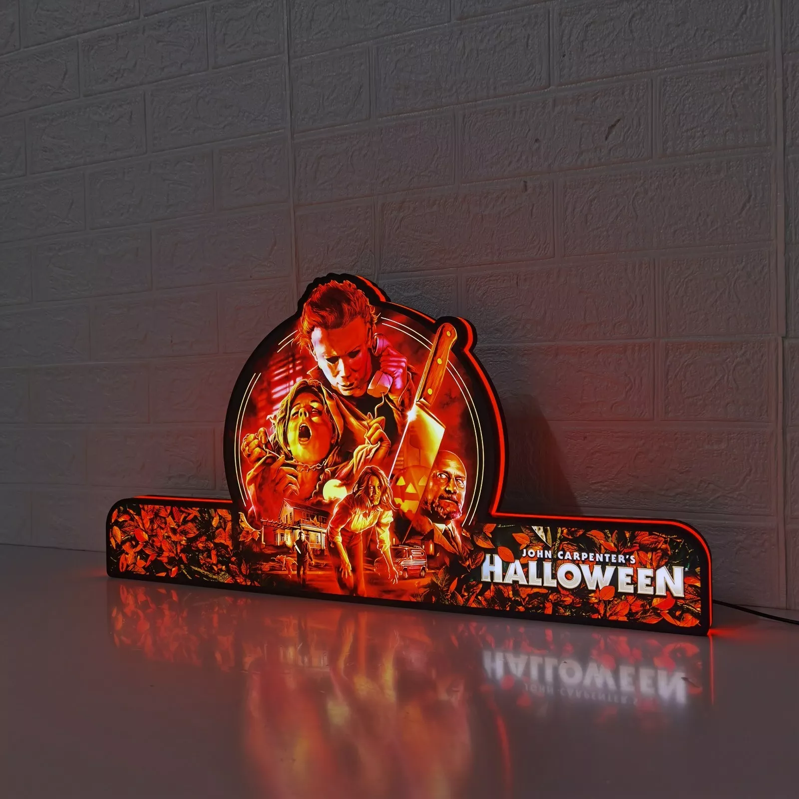 Rare & Spooky Halloween Pinball Topper LED USB - Dimmer - Rare Collectible